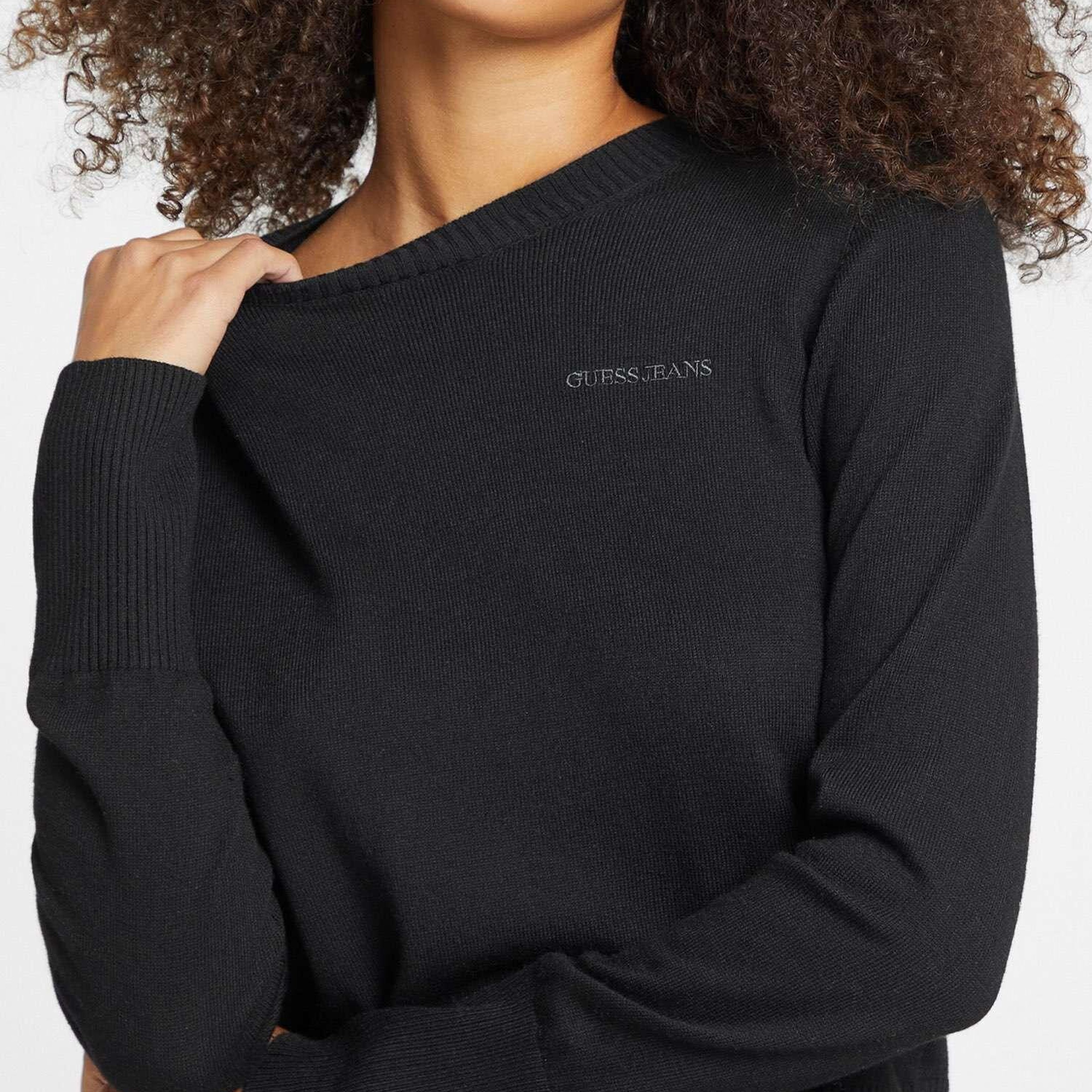 Guess Jeans Kadın Ipek Karışımlı Triko