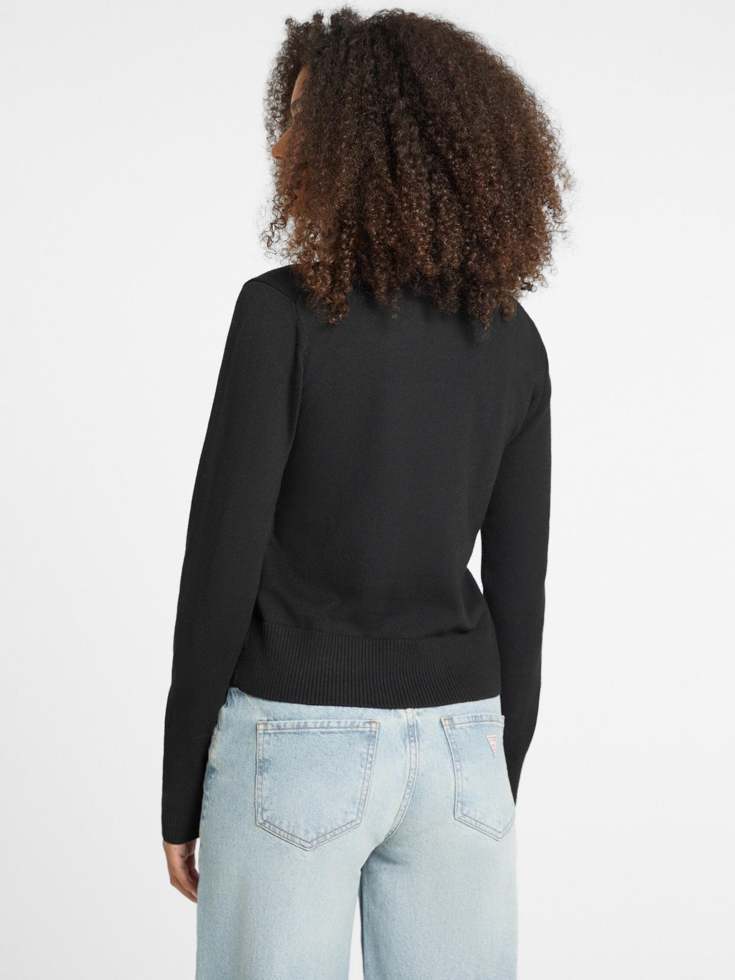 Guess Jeans Kadın Ipek Karışımlı Triko