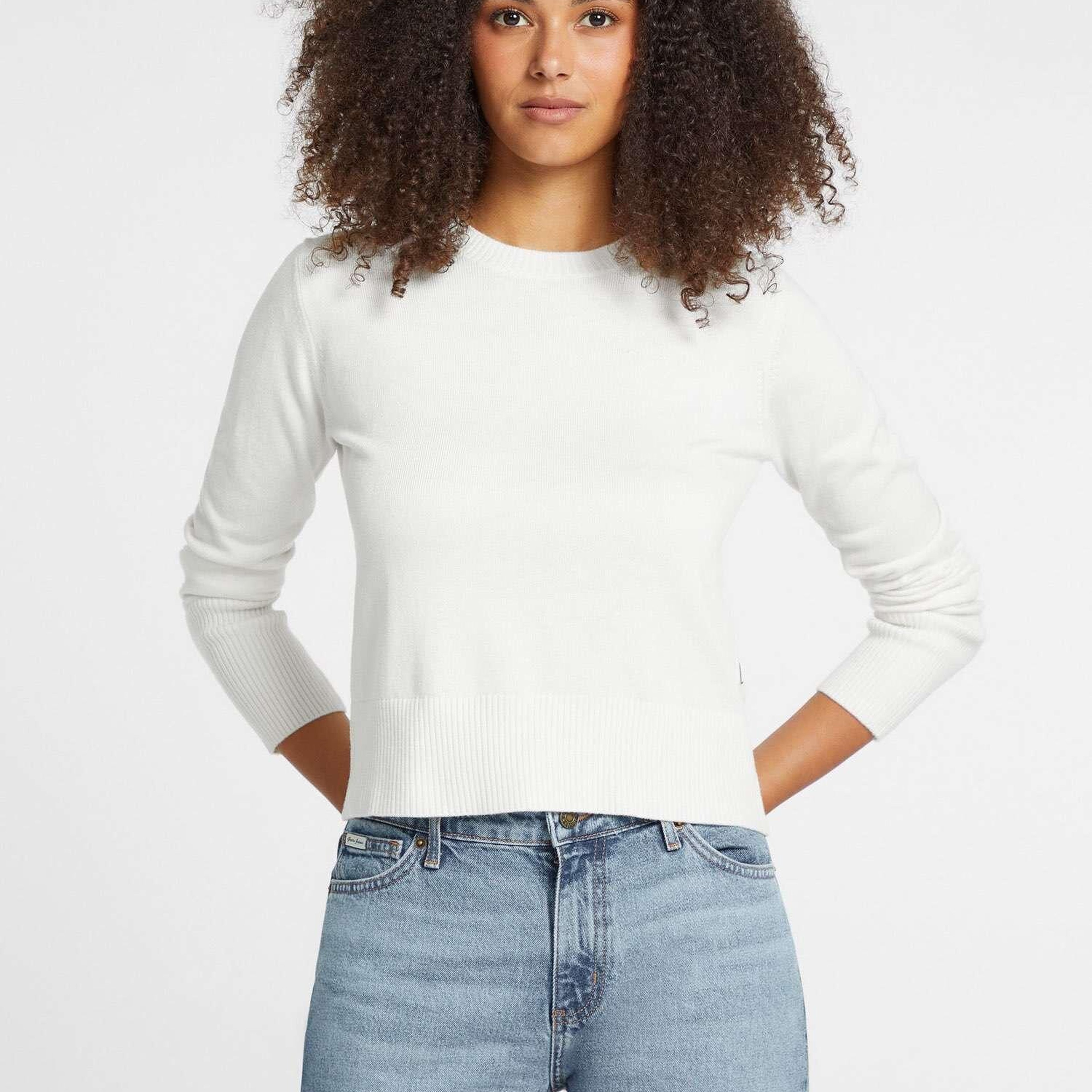 Guess Jeans Kadın Ipek Karışımlı Triko