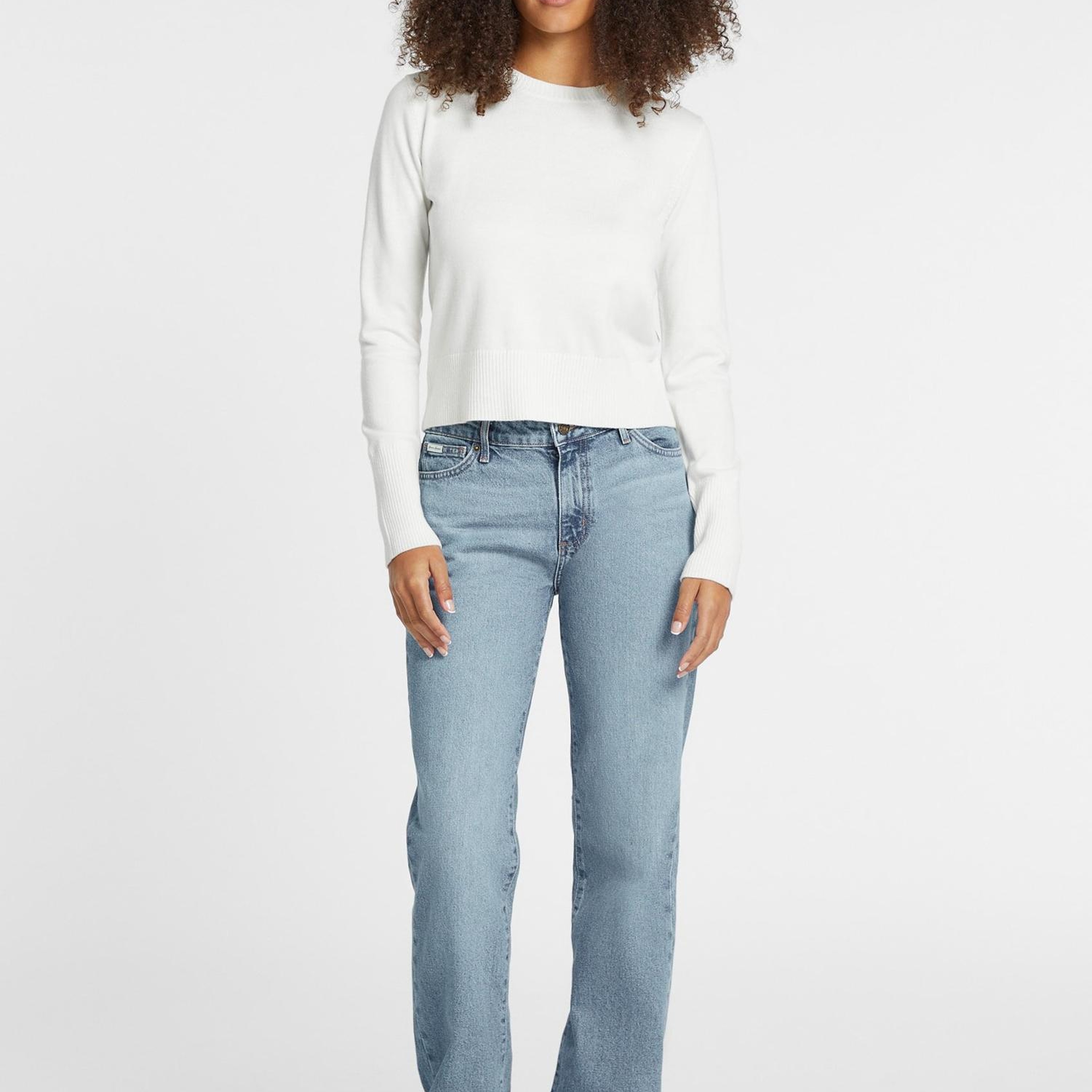 Guess Jeans Kadın Ipek Karışımlı Triko