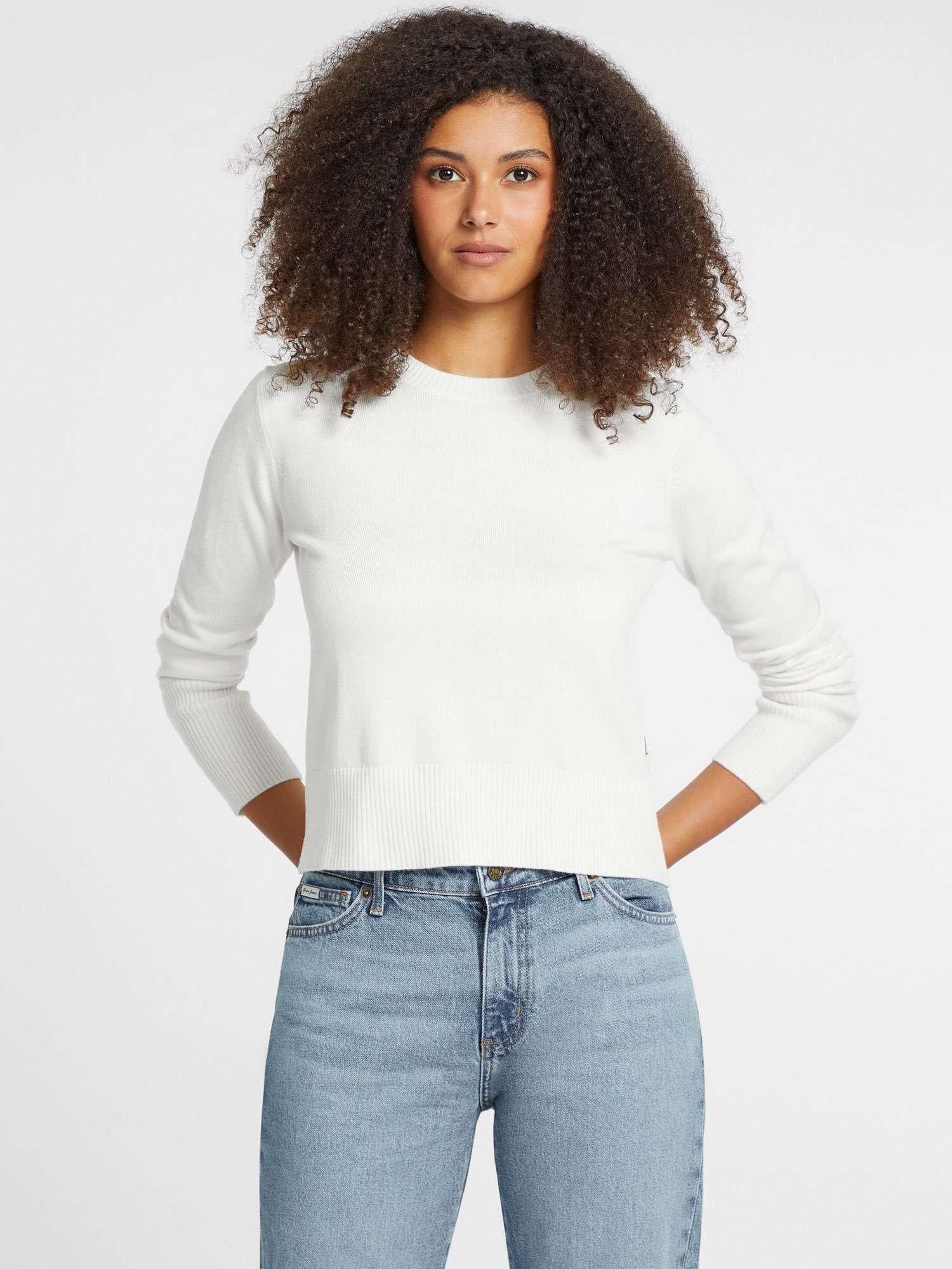 Guess Jeans Ls Cn Kadın Ipek Karışımlı Triko
