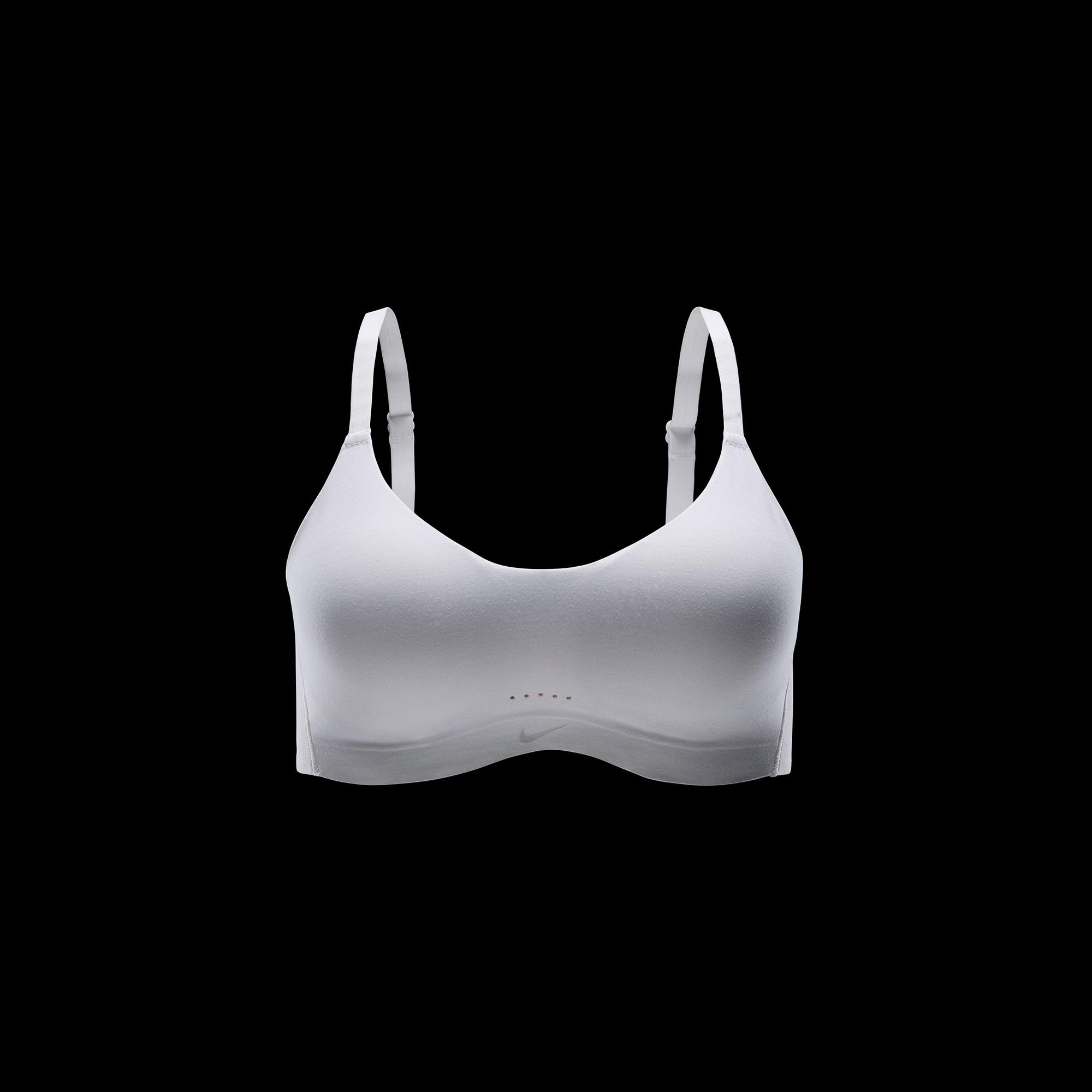 Nike Alate Minimalist Kadın Beyaz Bra