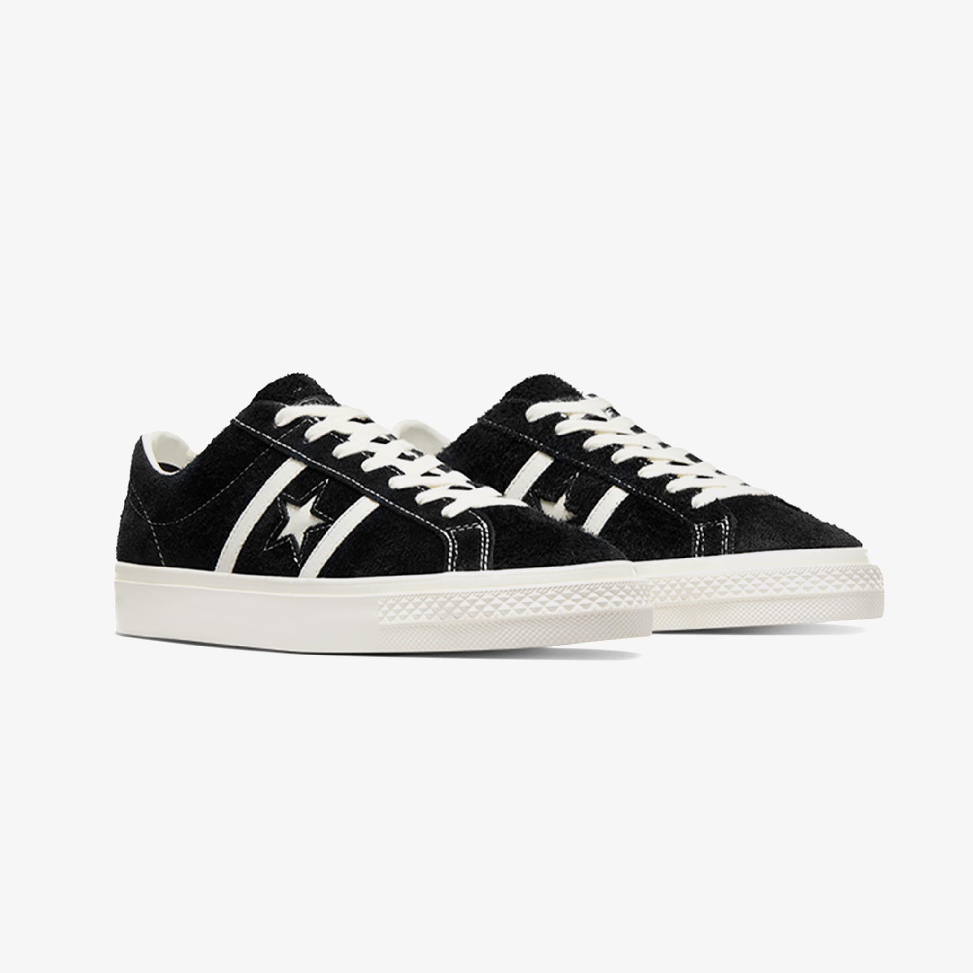 Converse One Star Academy Pro Suede Unisex Siyah Deri Sneaker