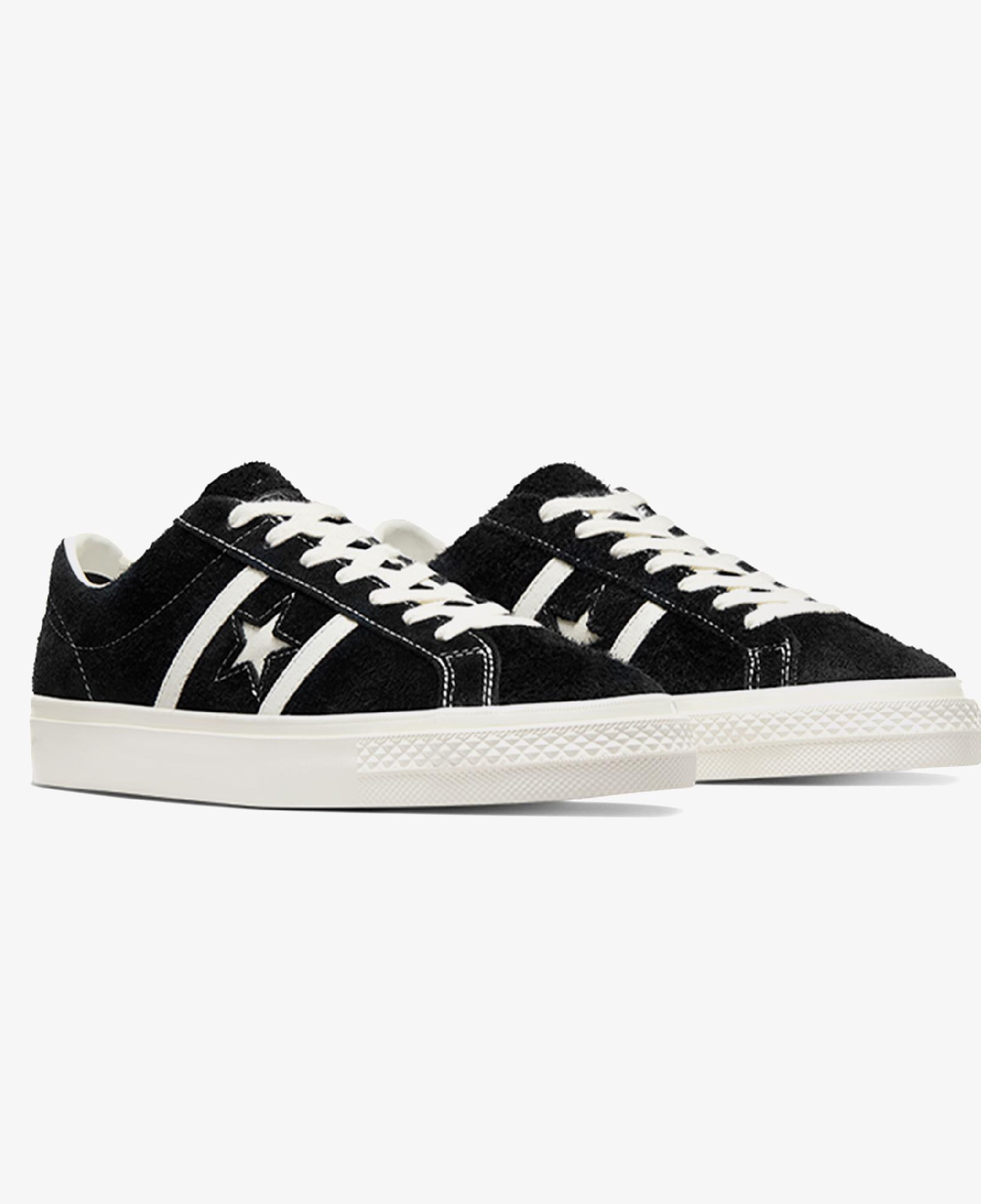 Converse One Star Academy Pro Suede Unisex Siyah Deri Sneaker