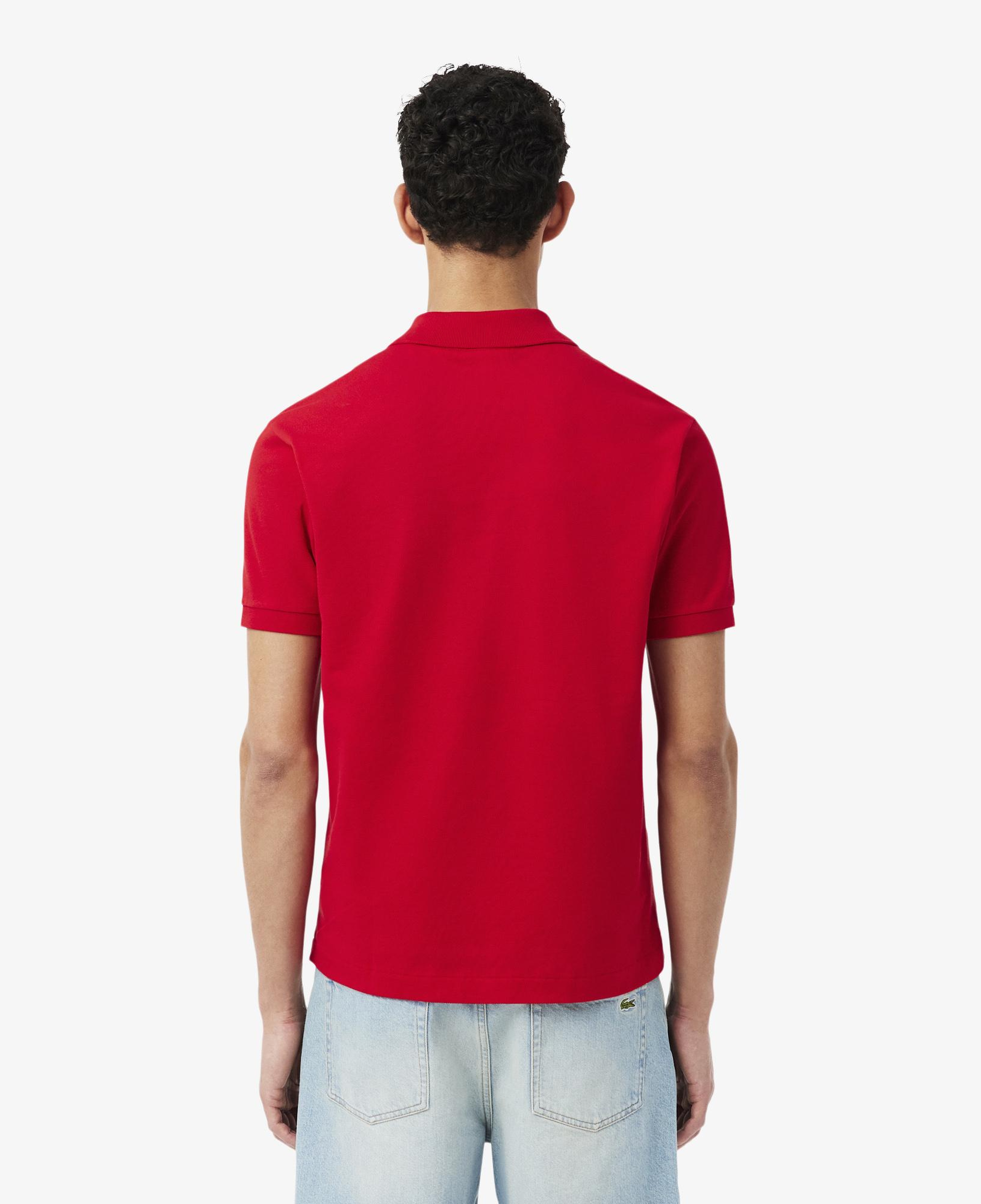 L.12.12 Erkek Classic Fit Kırmızı Polo