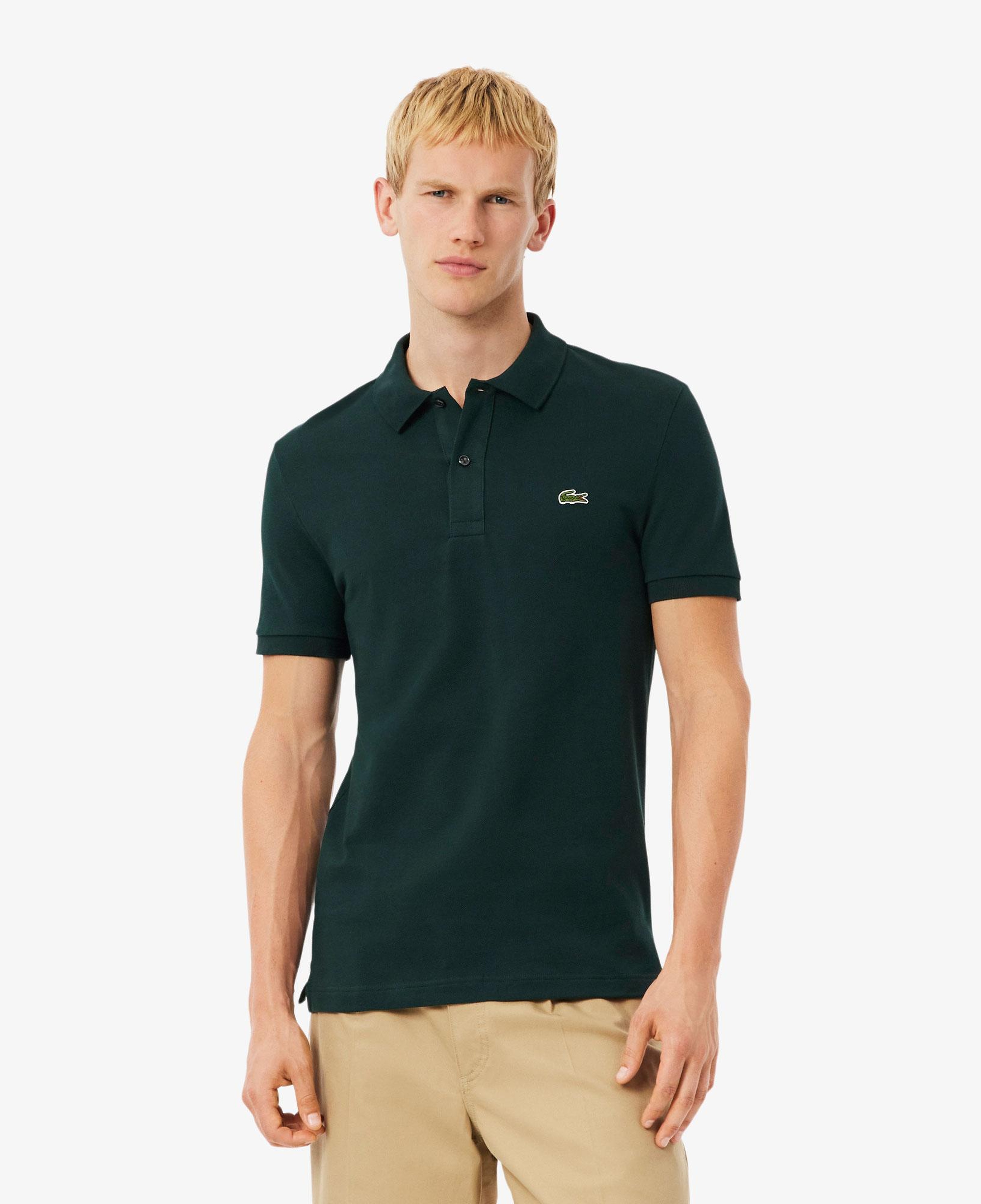 Lacoste L.12.12 Erkek Slim Fit Koyu Yeşil Polo