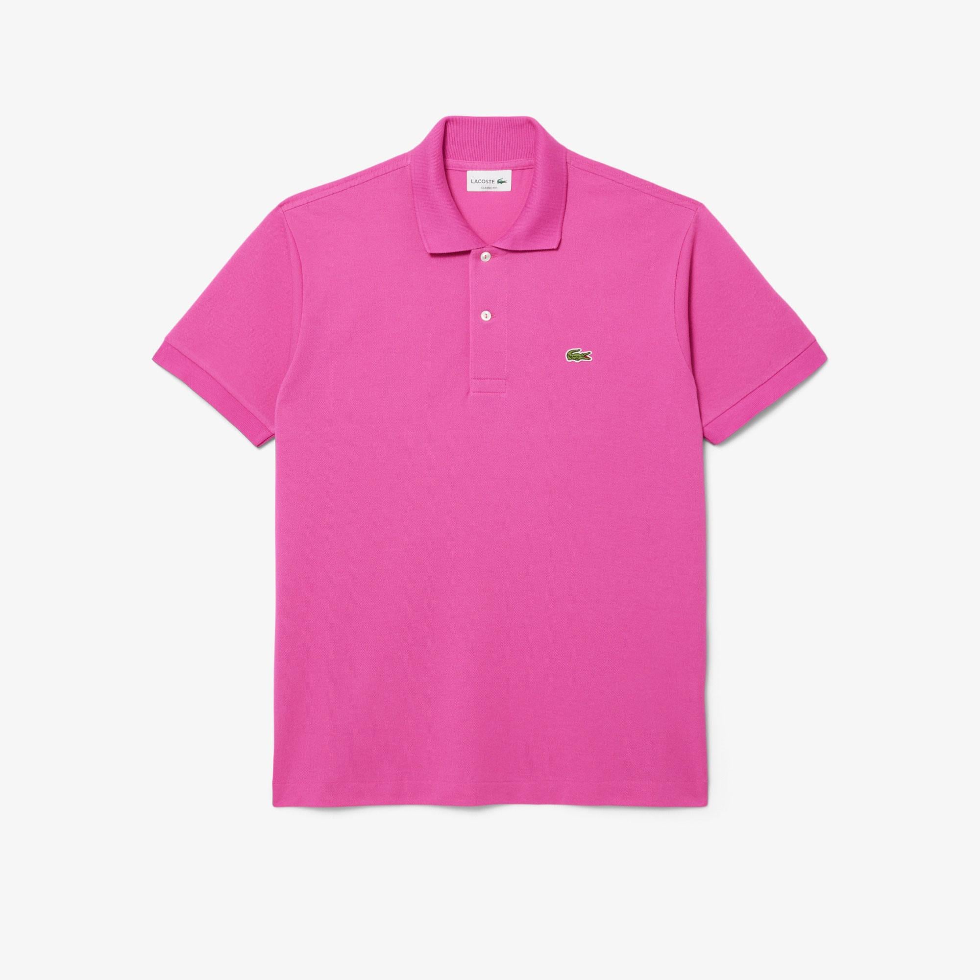 Lacoste L.12.12 Erkek Classic Fit Pembe Polo