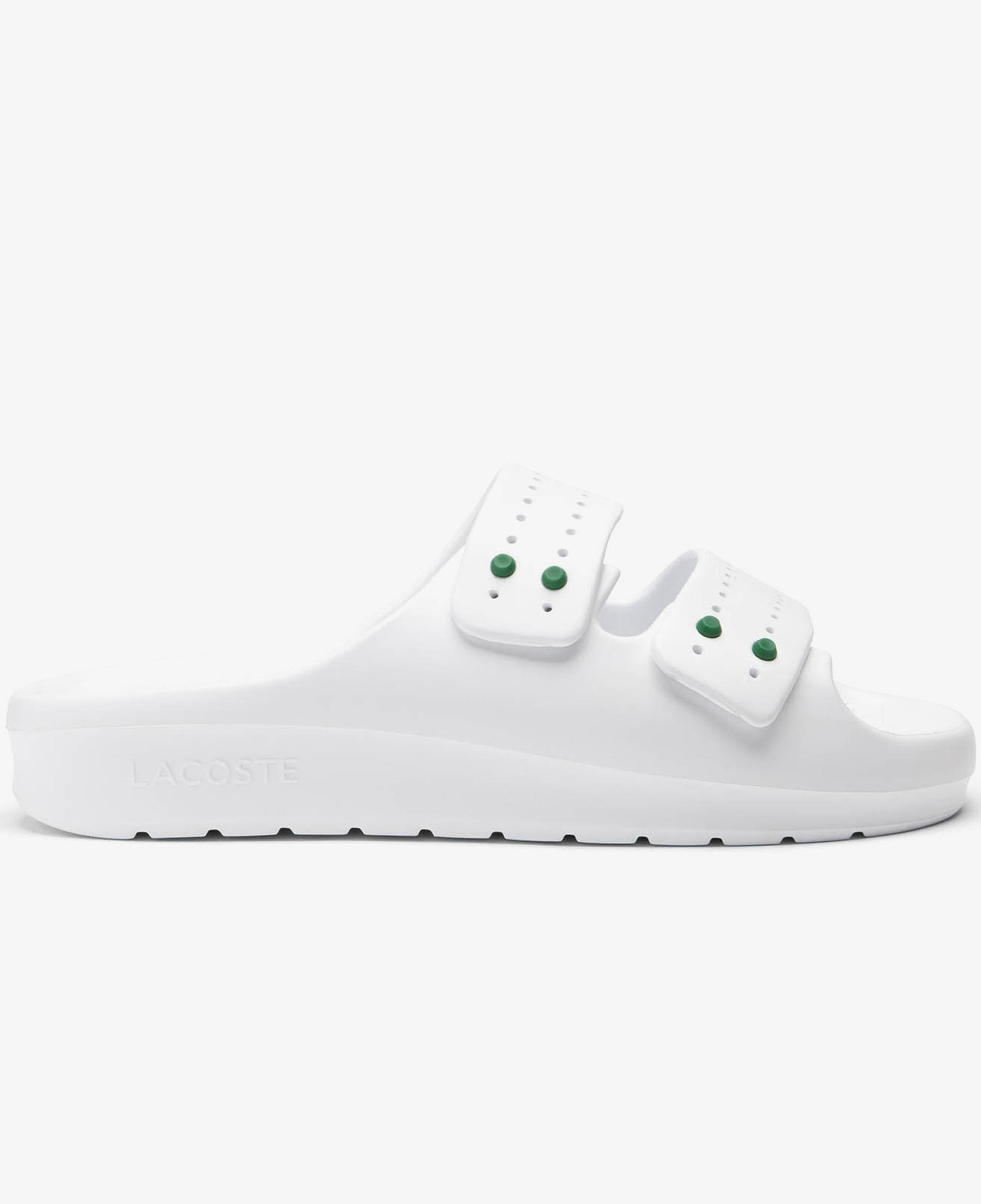 Lacoste Serve Strap Kadın Beyaz Terlik