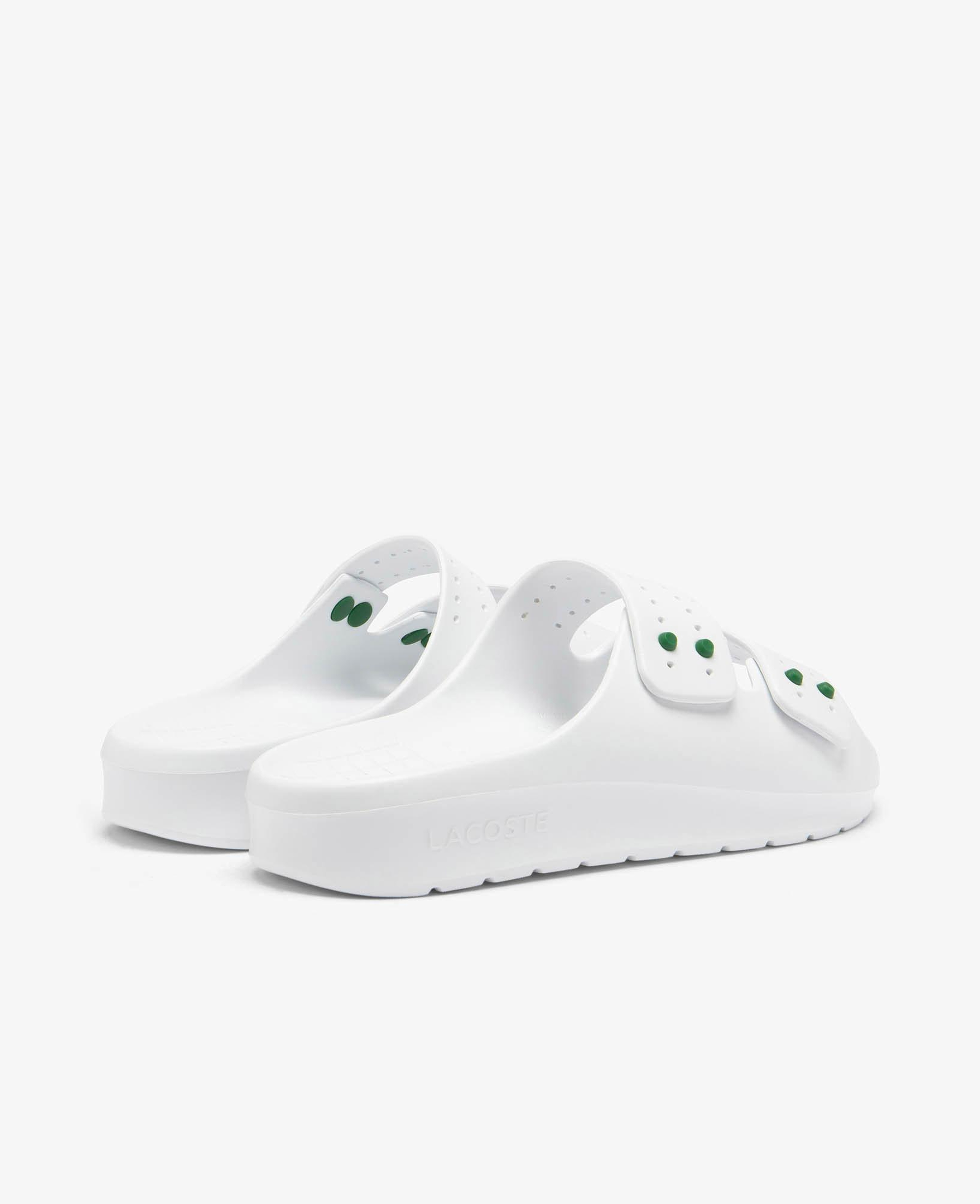 Lacoste Serve Strap Kadın Beyaz Terlik