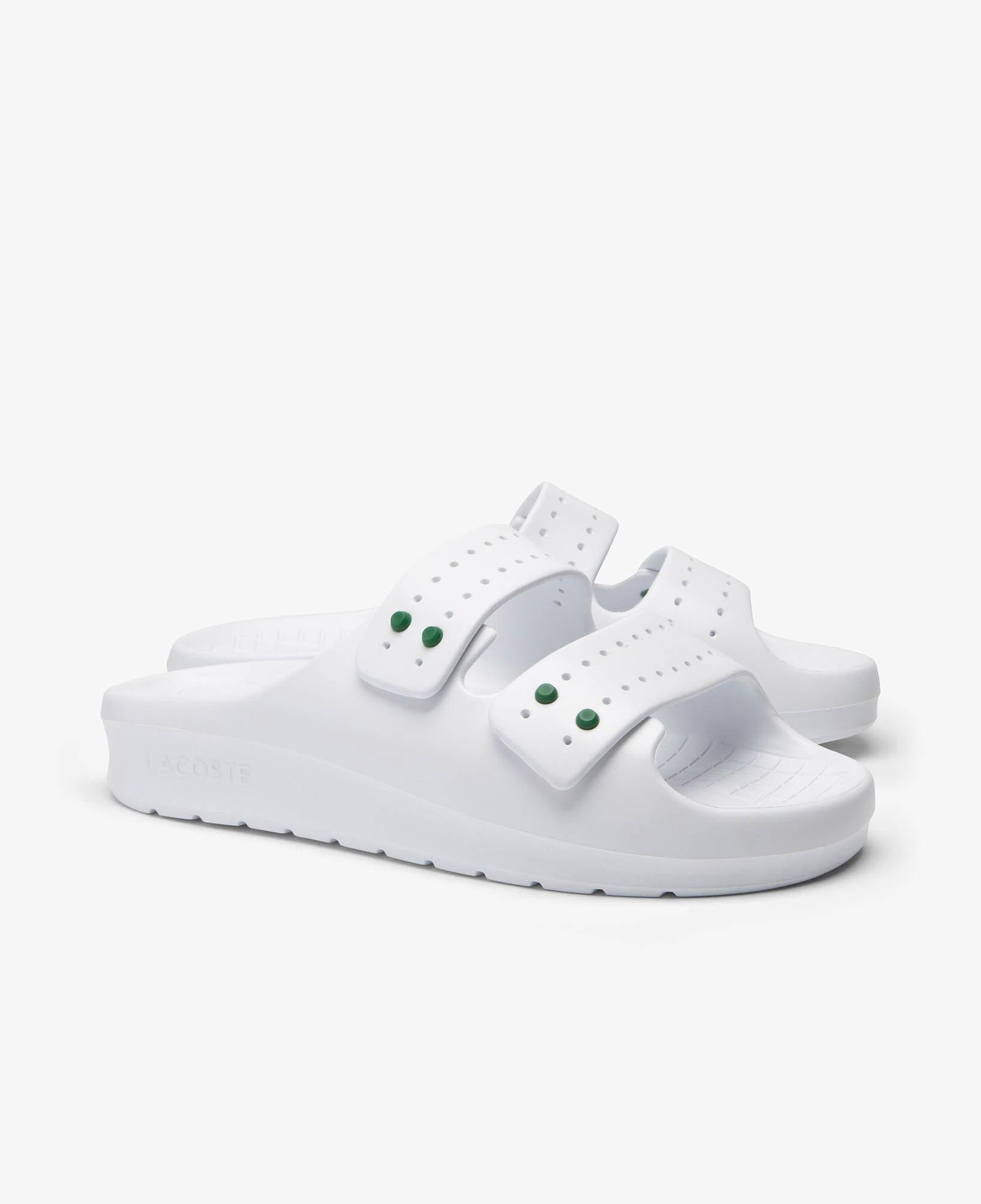 Lacoste Serve Strap Kadın Beyaz Terlik