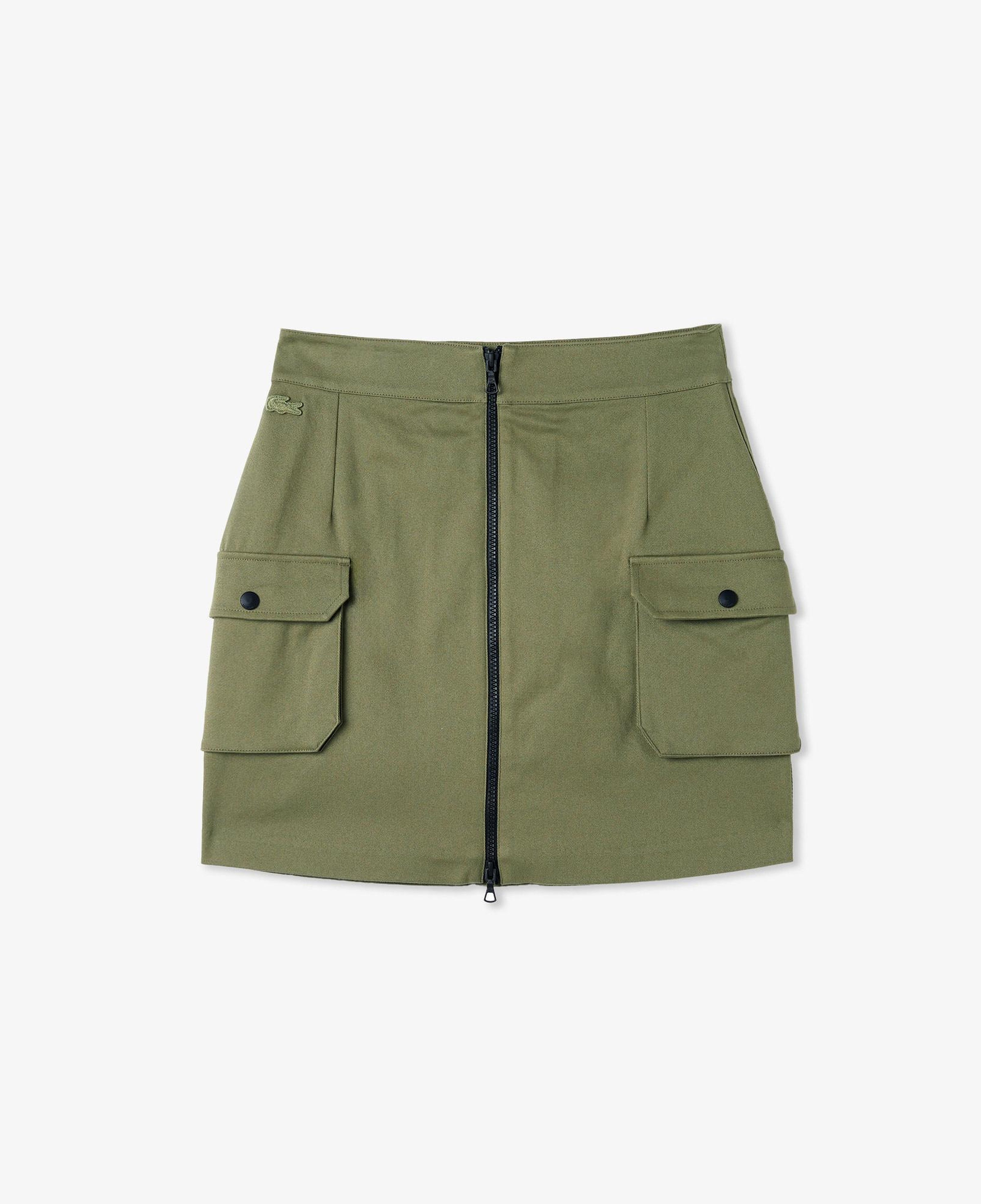 Kadın Relaxed Fit Haki Etek