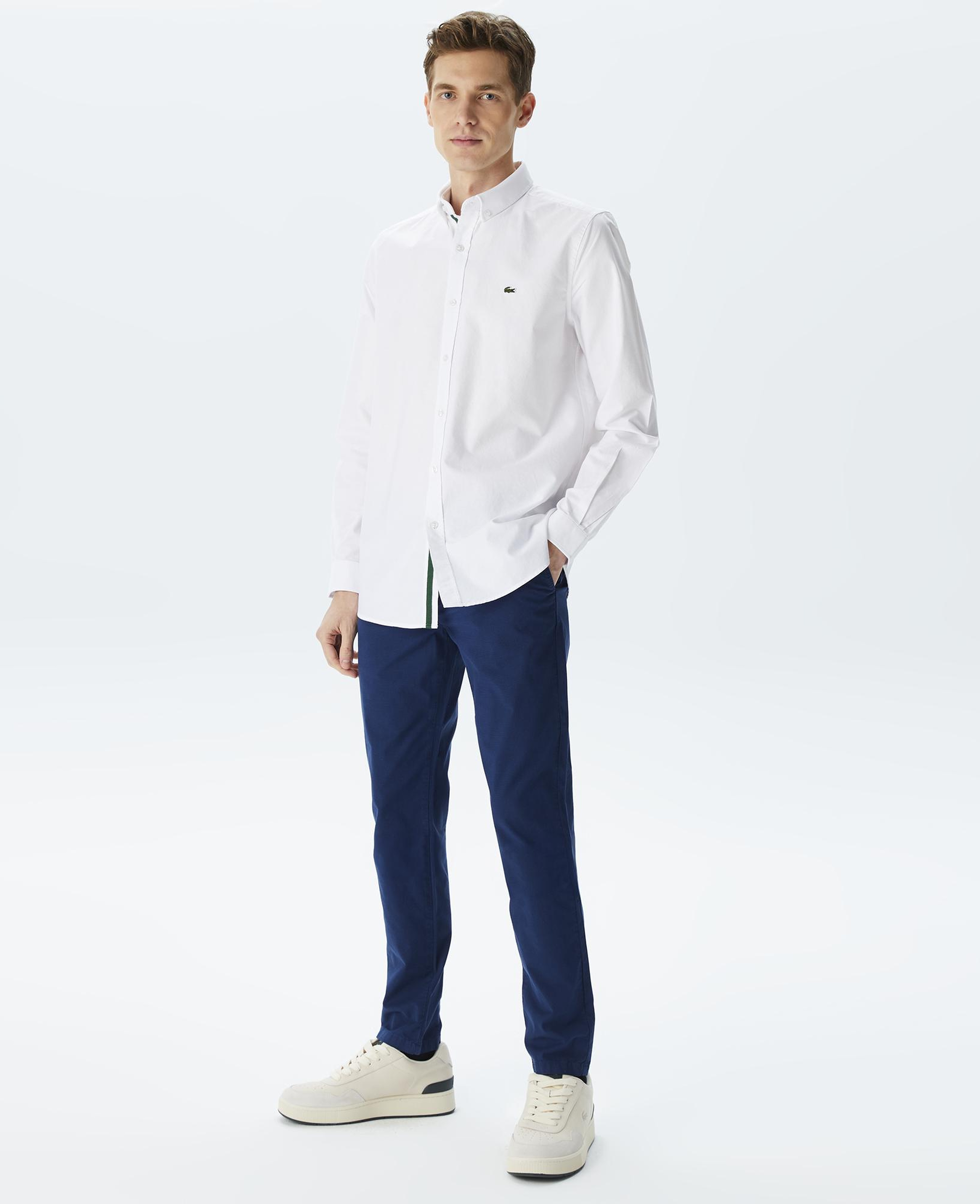 Erkek Slim Fit Lacivert Pantolon