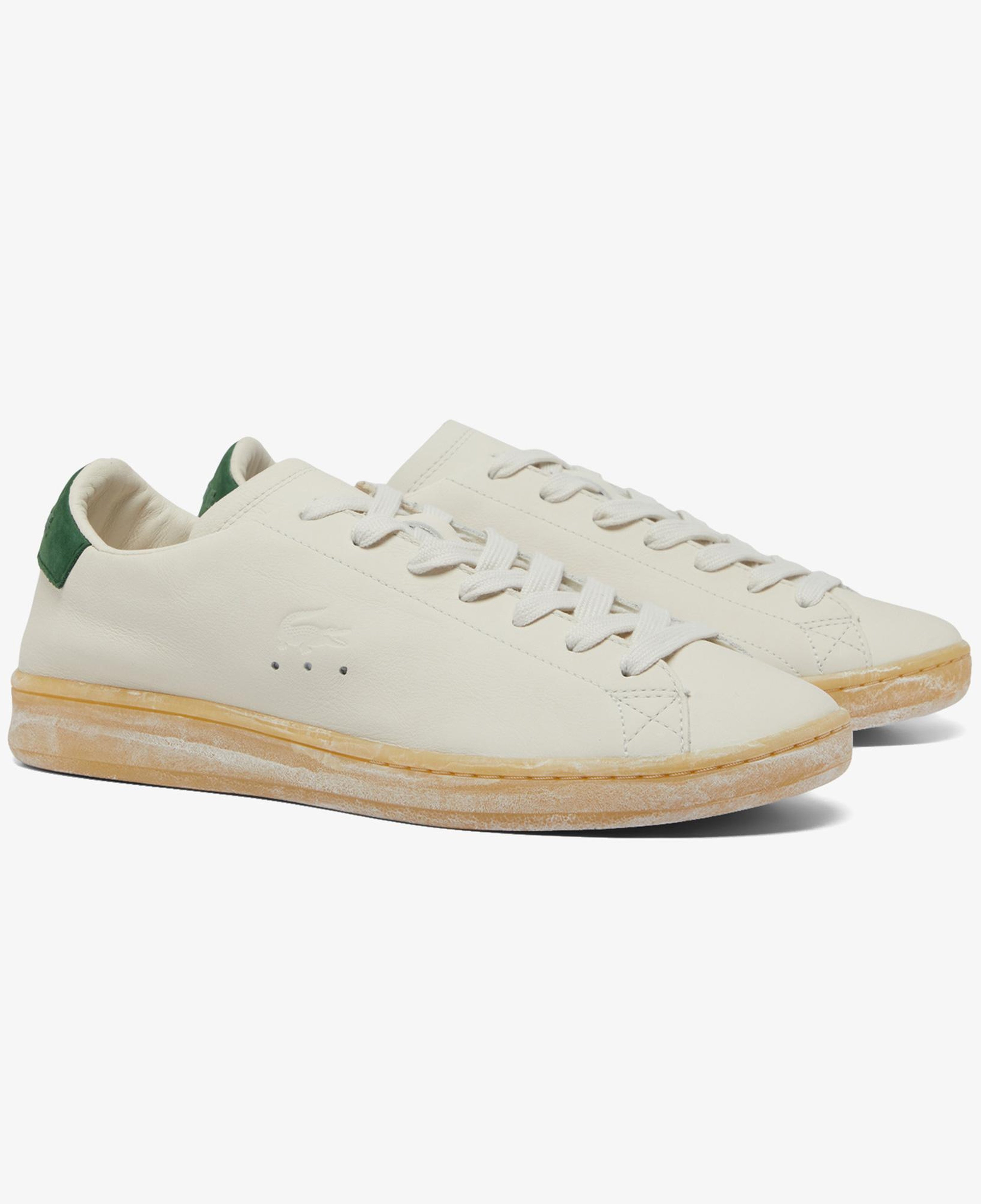 Lacoste Carnaby Set Erkek Krem Spor Ayakkabı