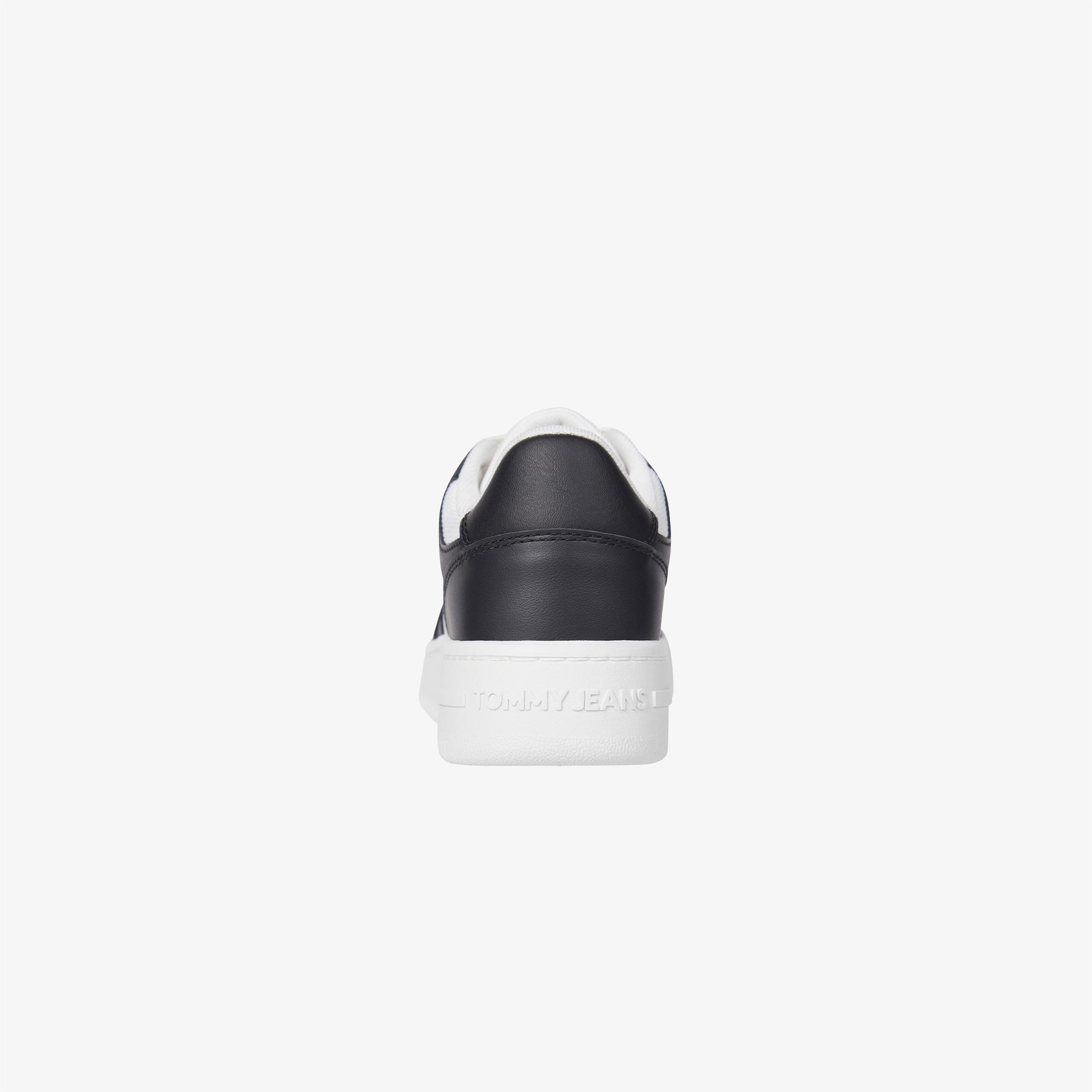 Tommy Hilfiger Retro Basket Essentials Kadın Siyah Sneaker