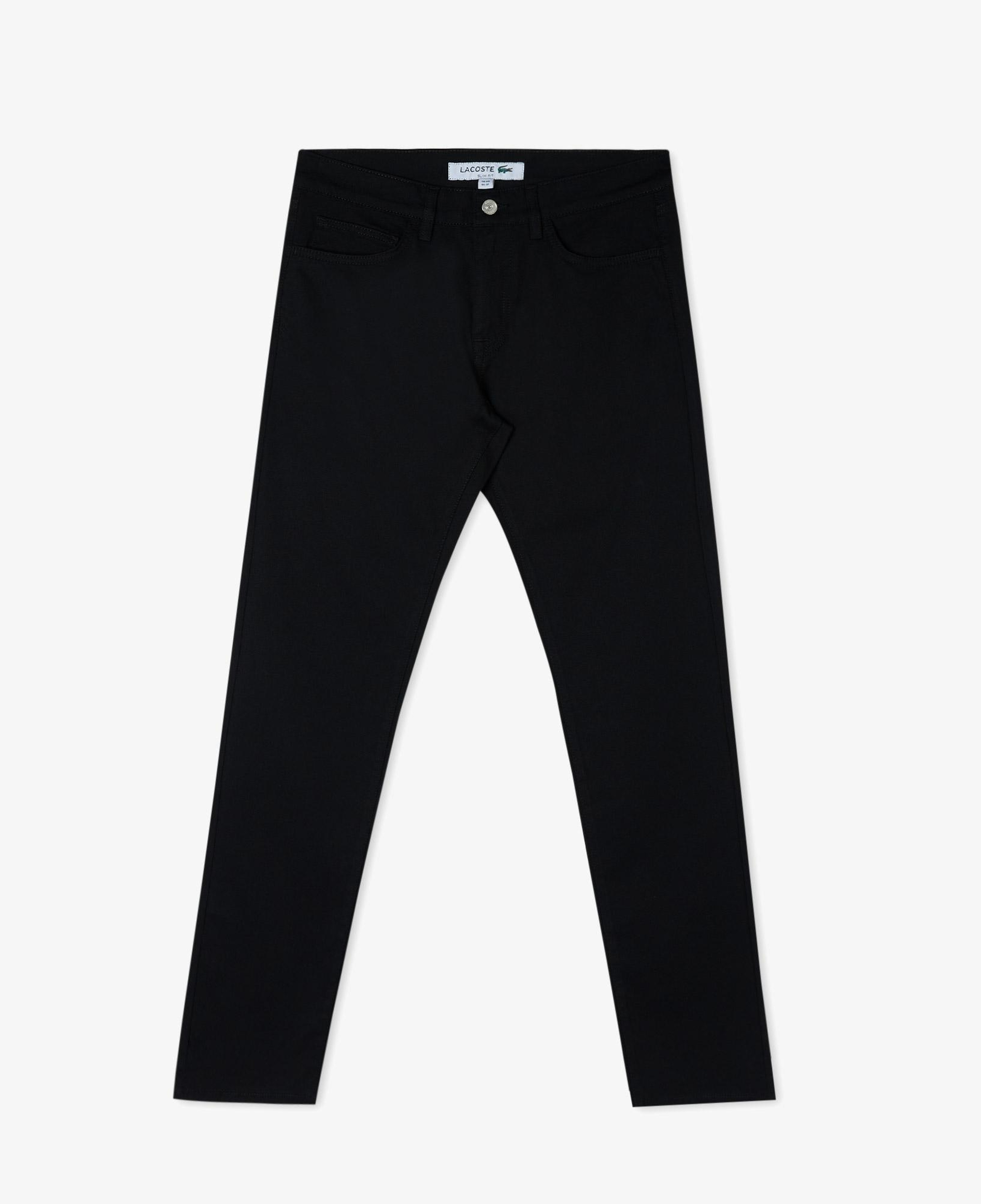 Erkek Slim Fit Siyah Pantolon