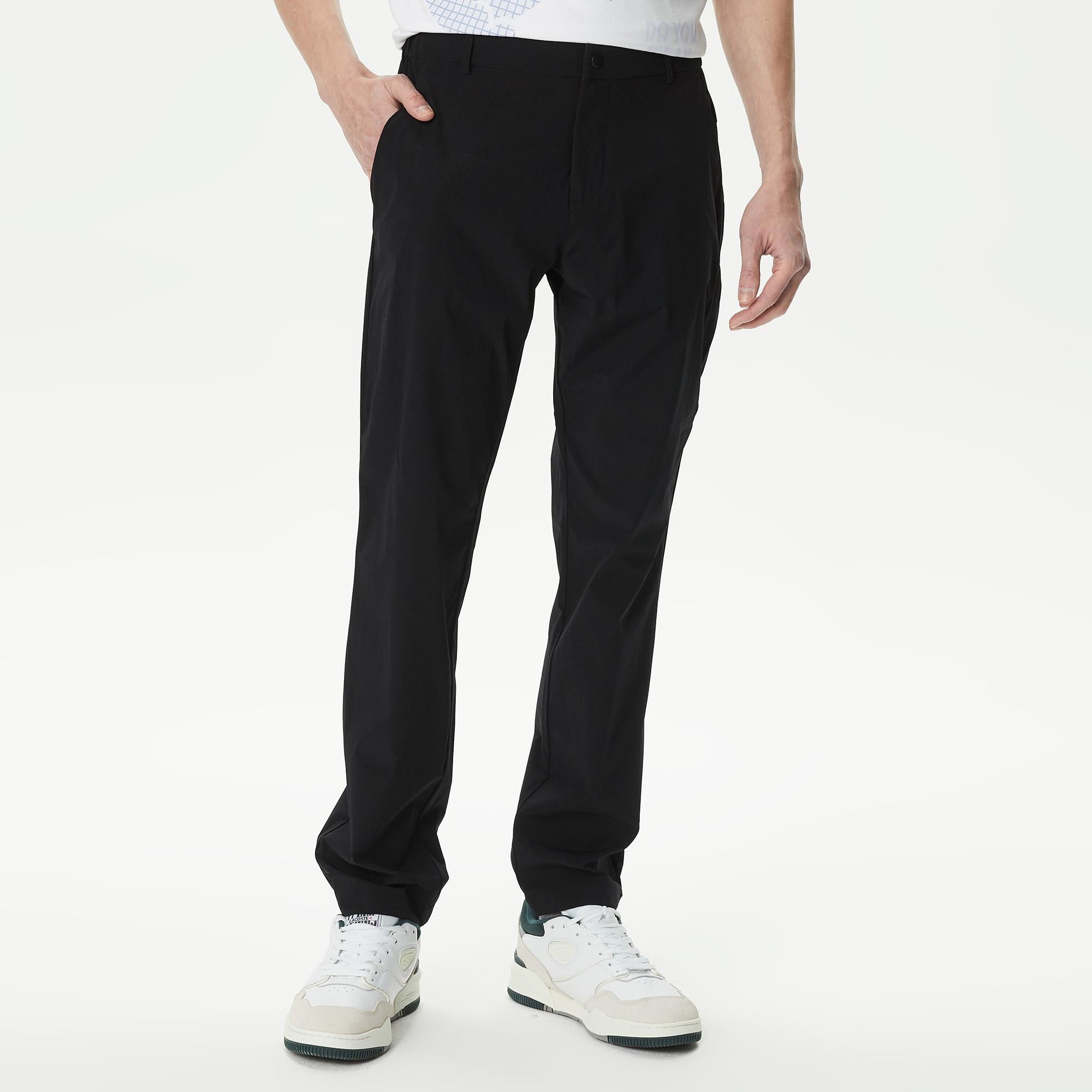 Erkek Slim Fit Siyah Pantolon