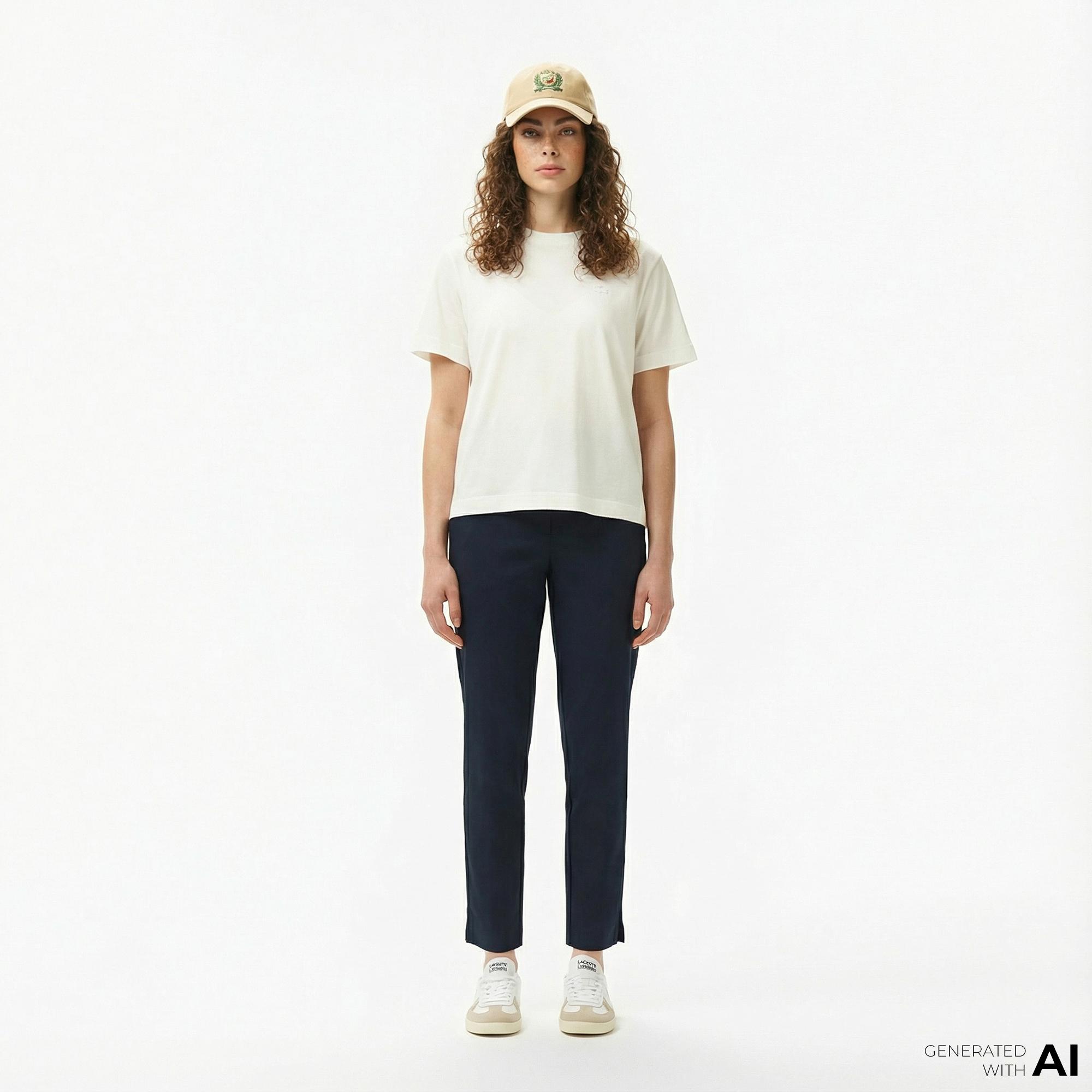 Kadın Regular Fit Lacivert Pantolon