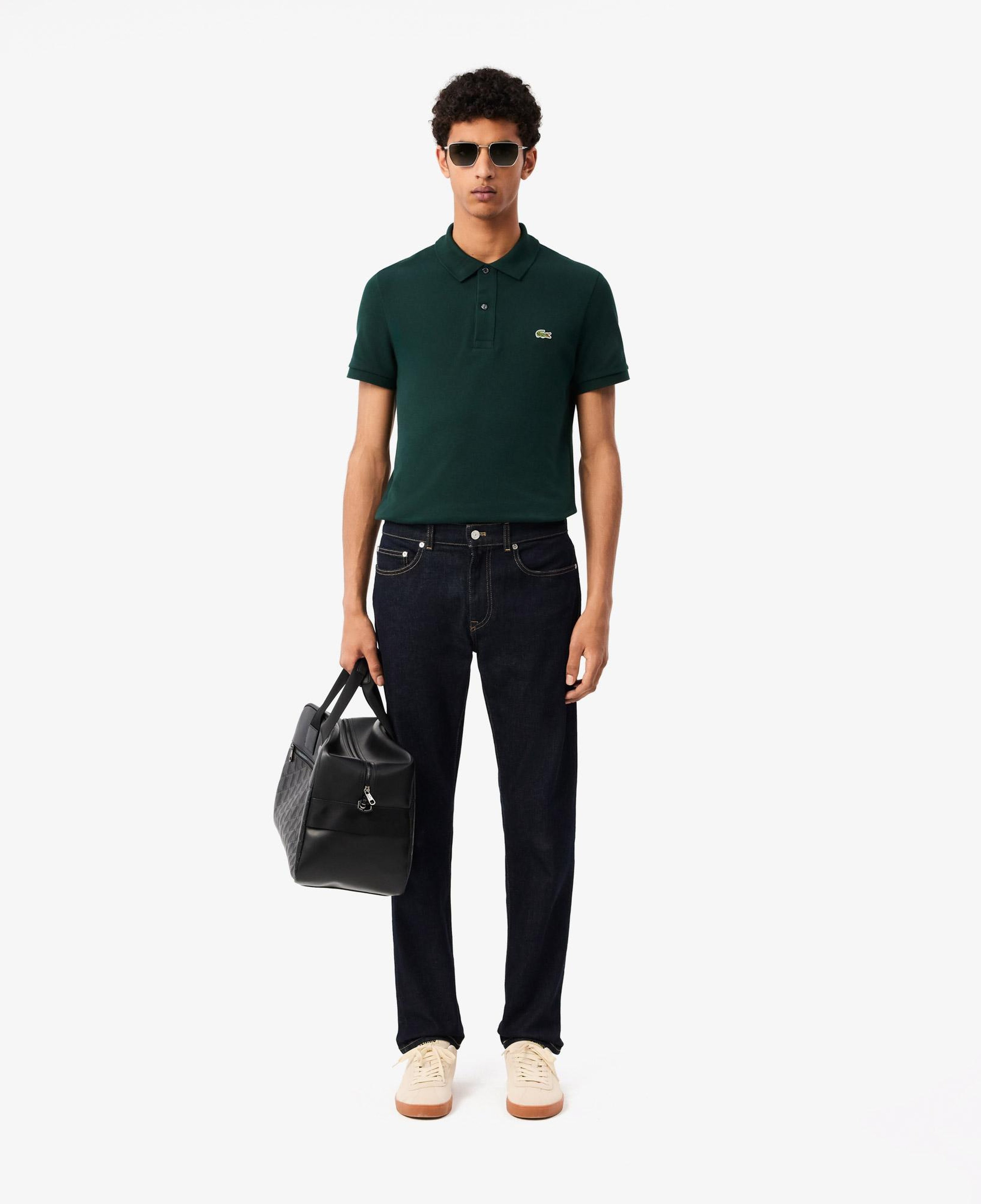 Erkek Slim Fit Koyu Mavi Jean Pantolon
