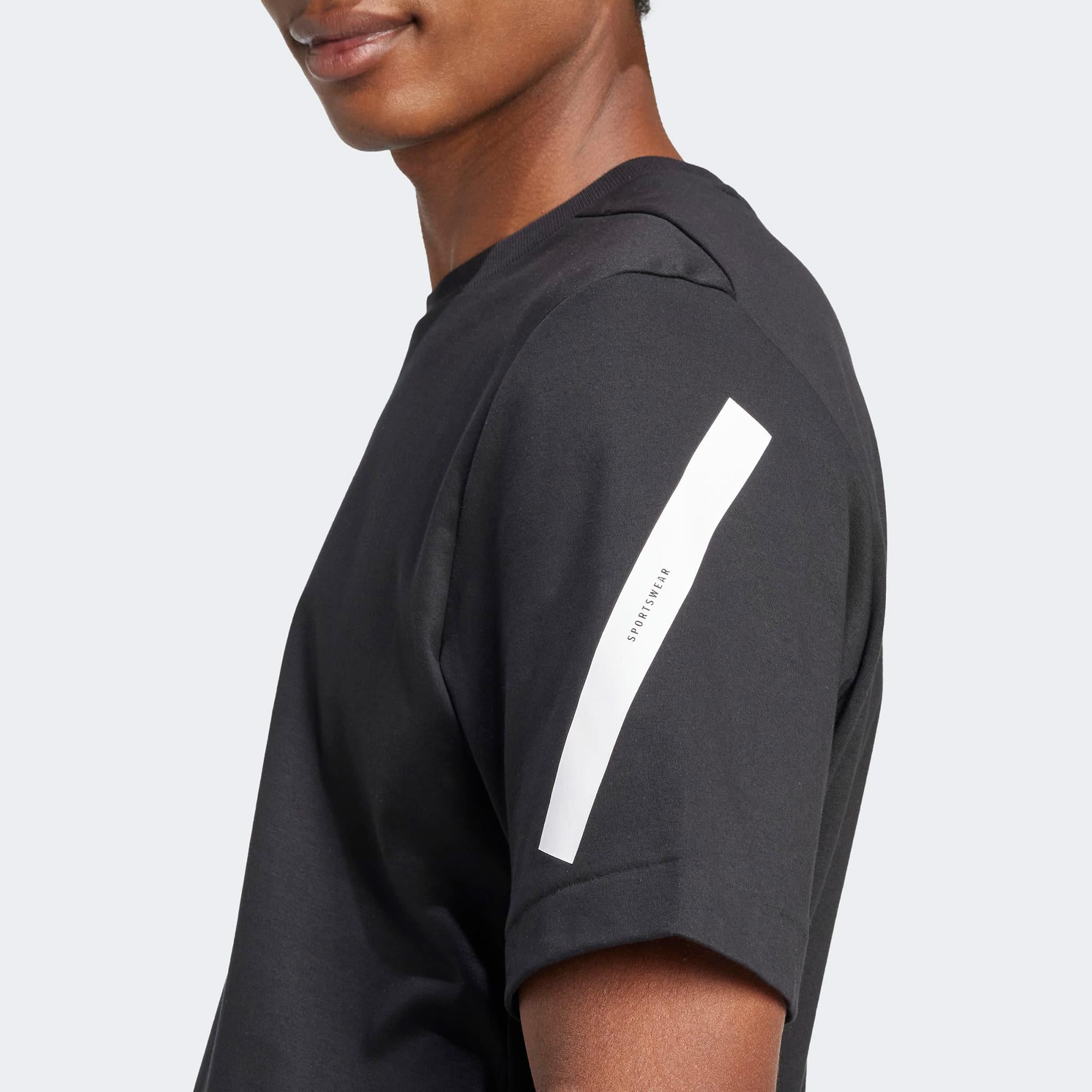 adidas Z.N.E. Erkek Siyah T-Shirt