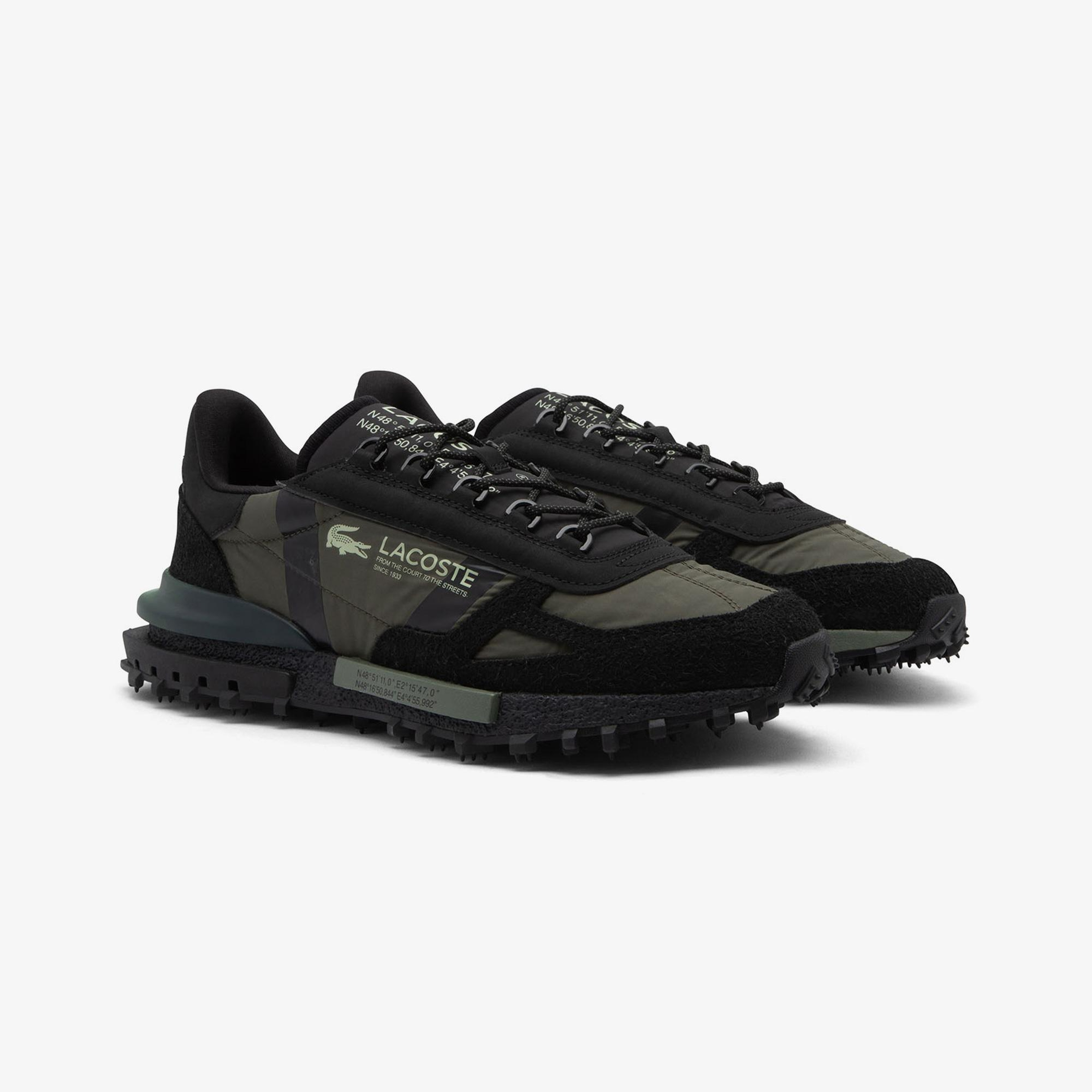 Lacoste Elite Active Erkek Siyah Sneaker