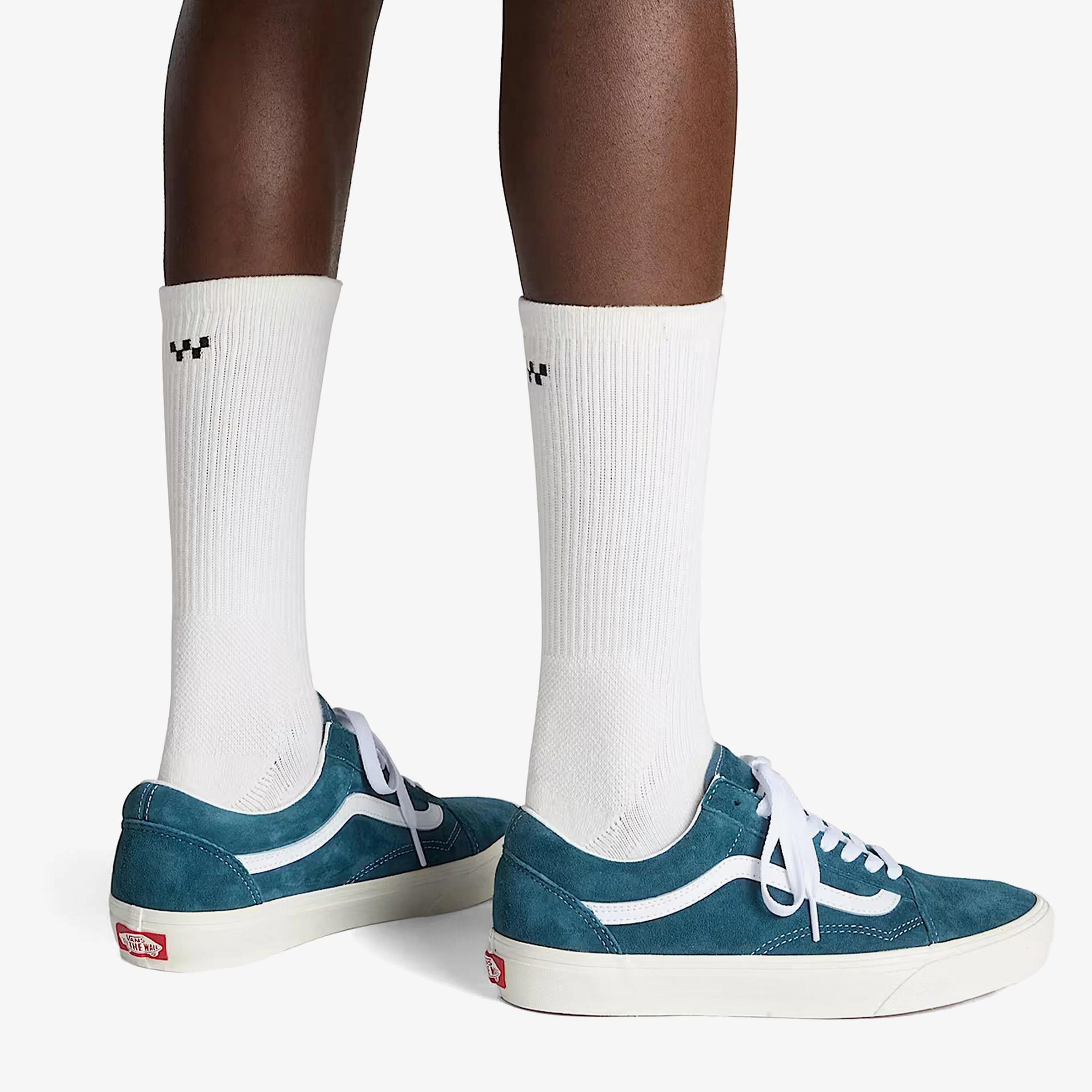 Vans Old Skool Kadın Lacivert Süet Sneaker