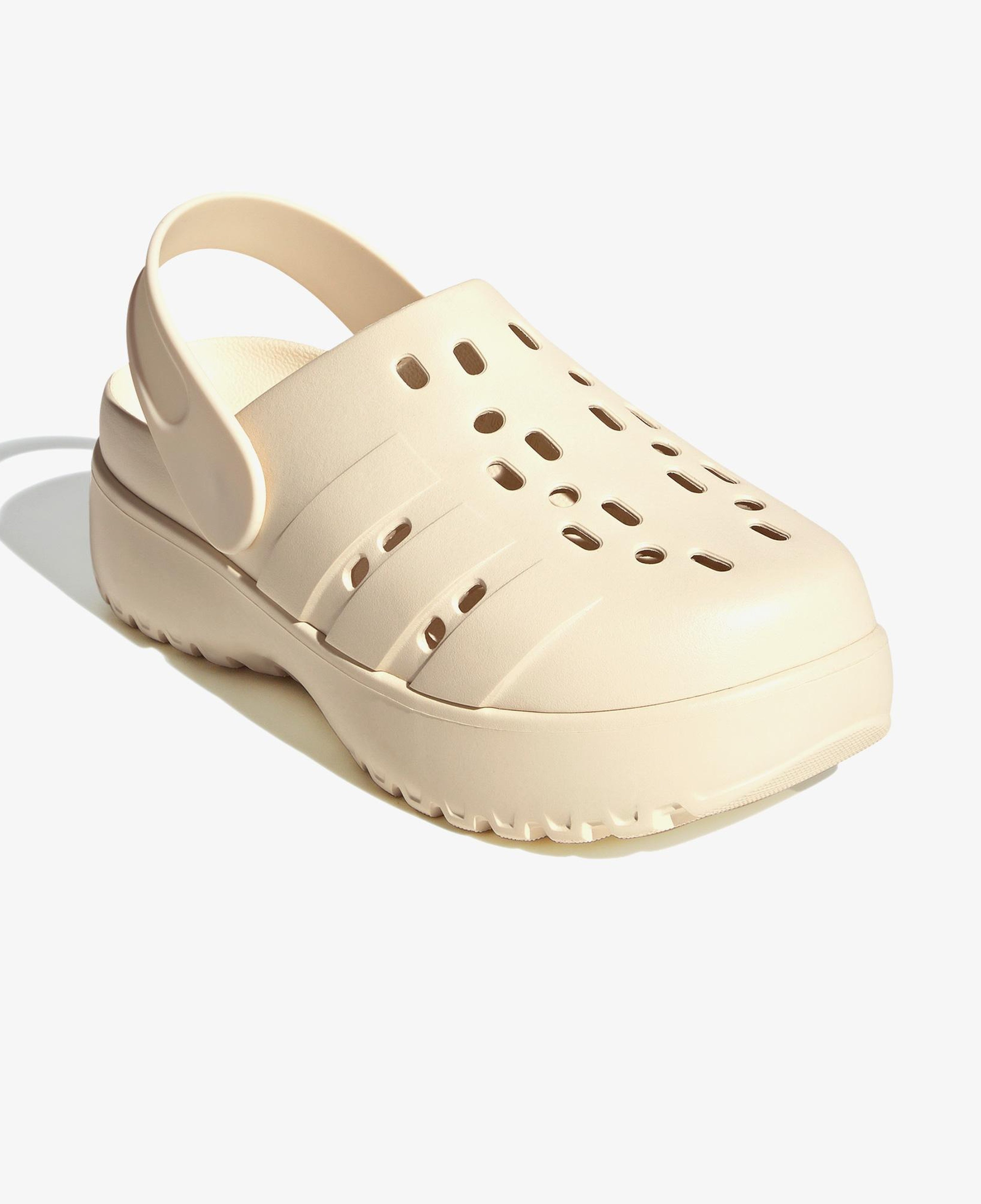adidas Adilette Clog Platform Kadın Krem Terlik