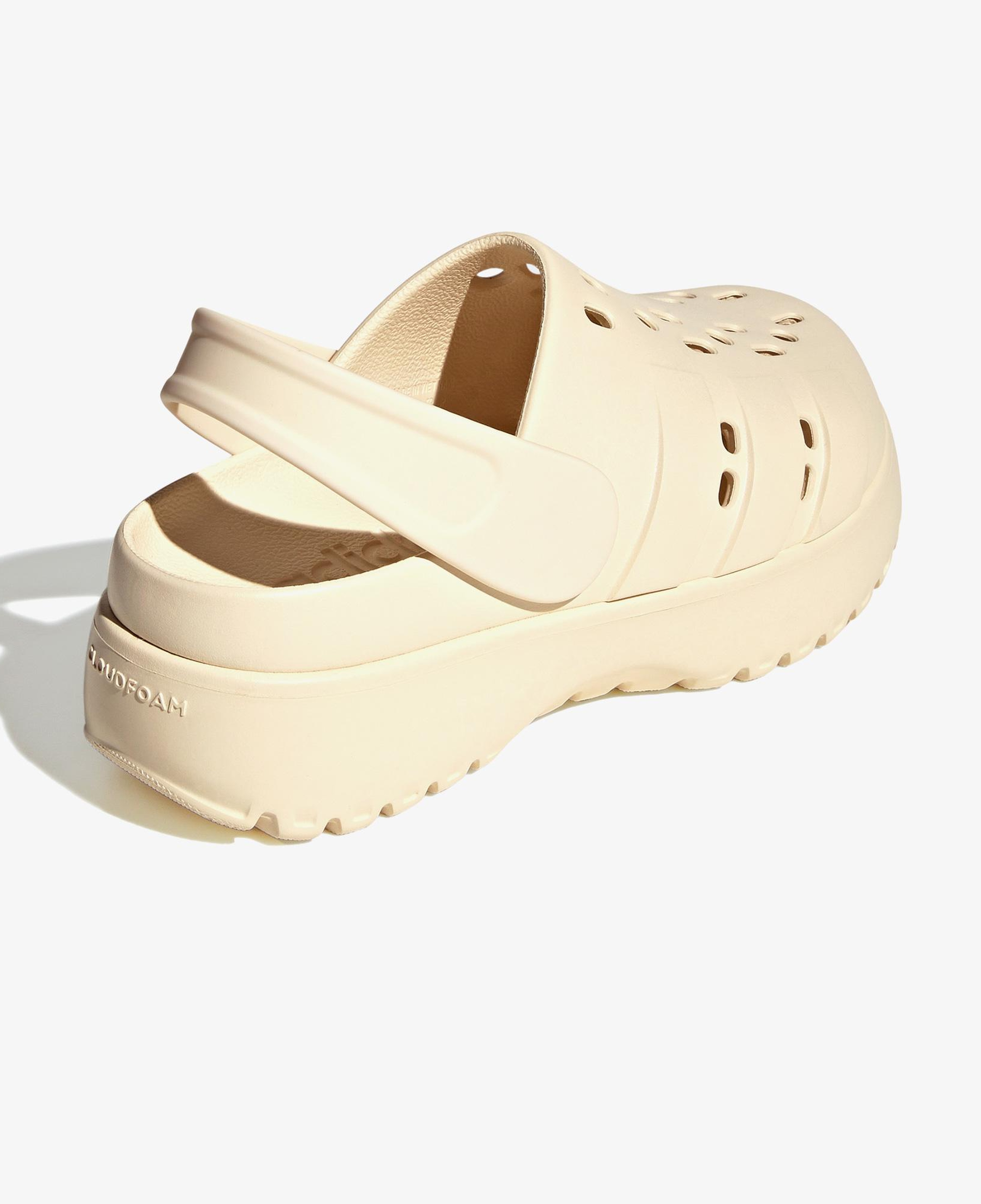 adidas Adilette Clog Platform Kadın Krem Terlik