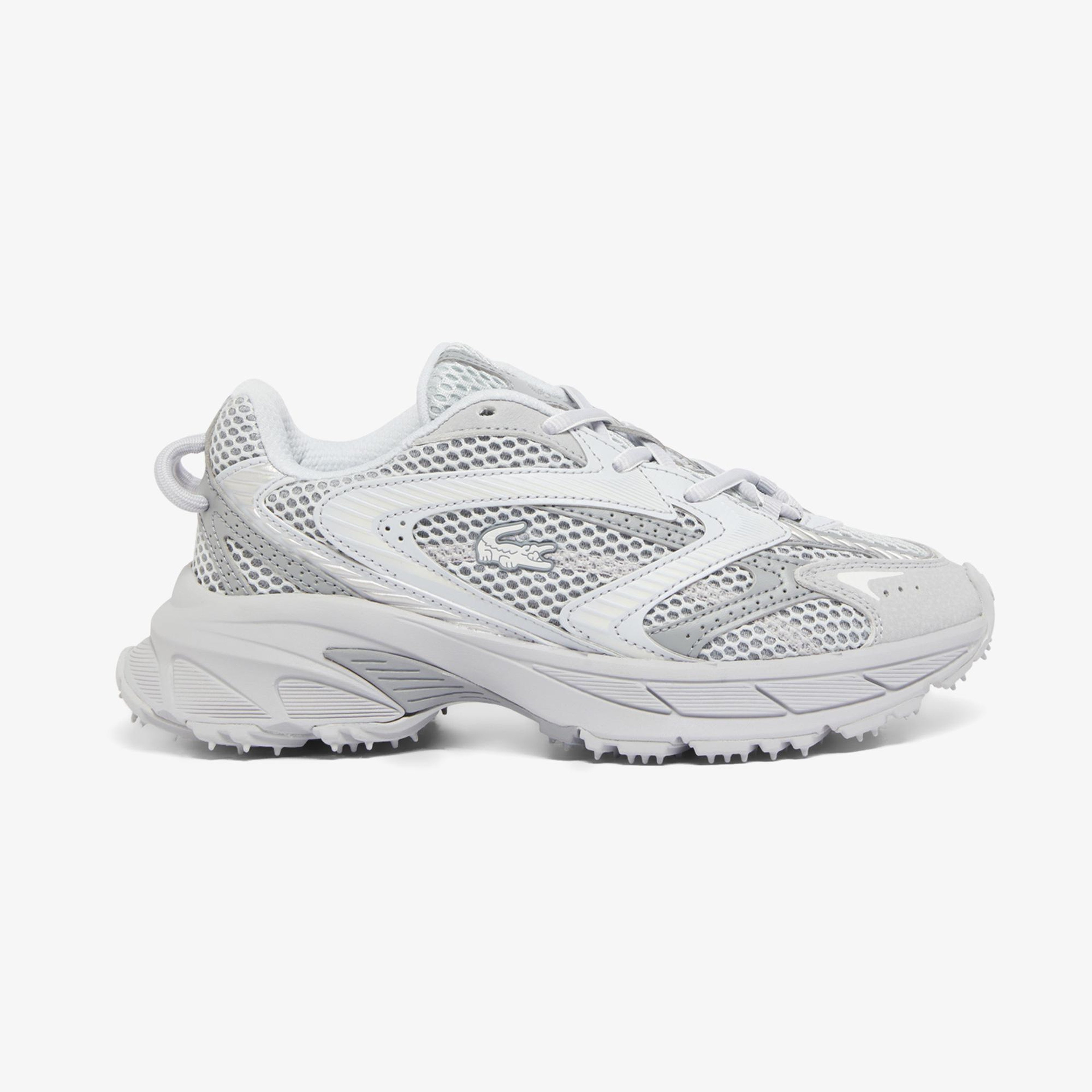 Lacoste L003 Neo Shot Kadın Gri Spor Ayakkabı