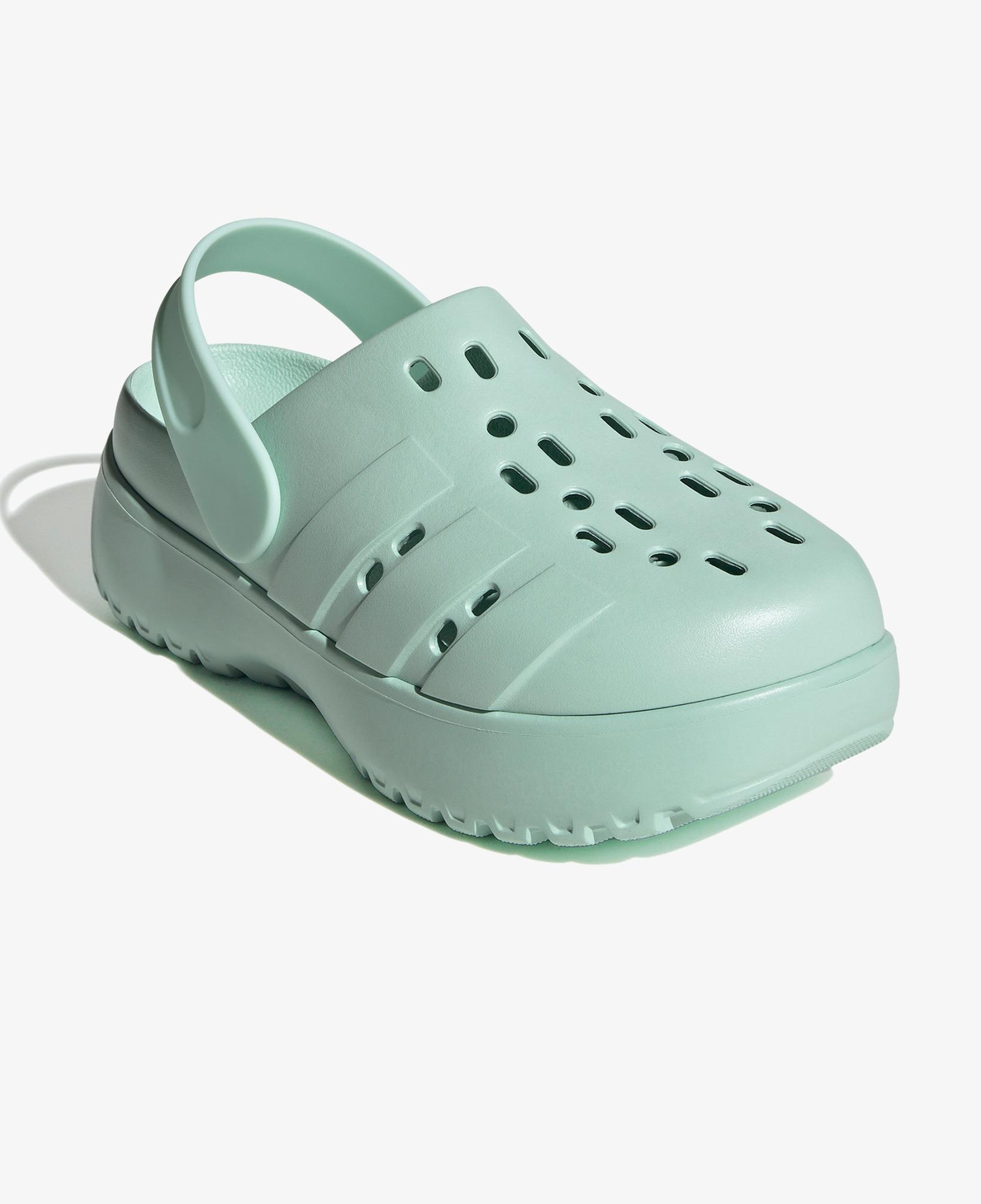 adidas Adilette Clog Platform Kadın Mavi Terlik