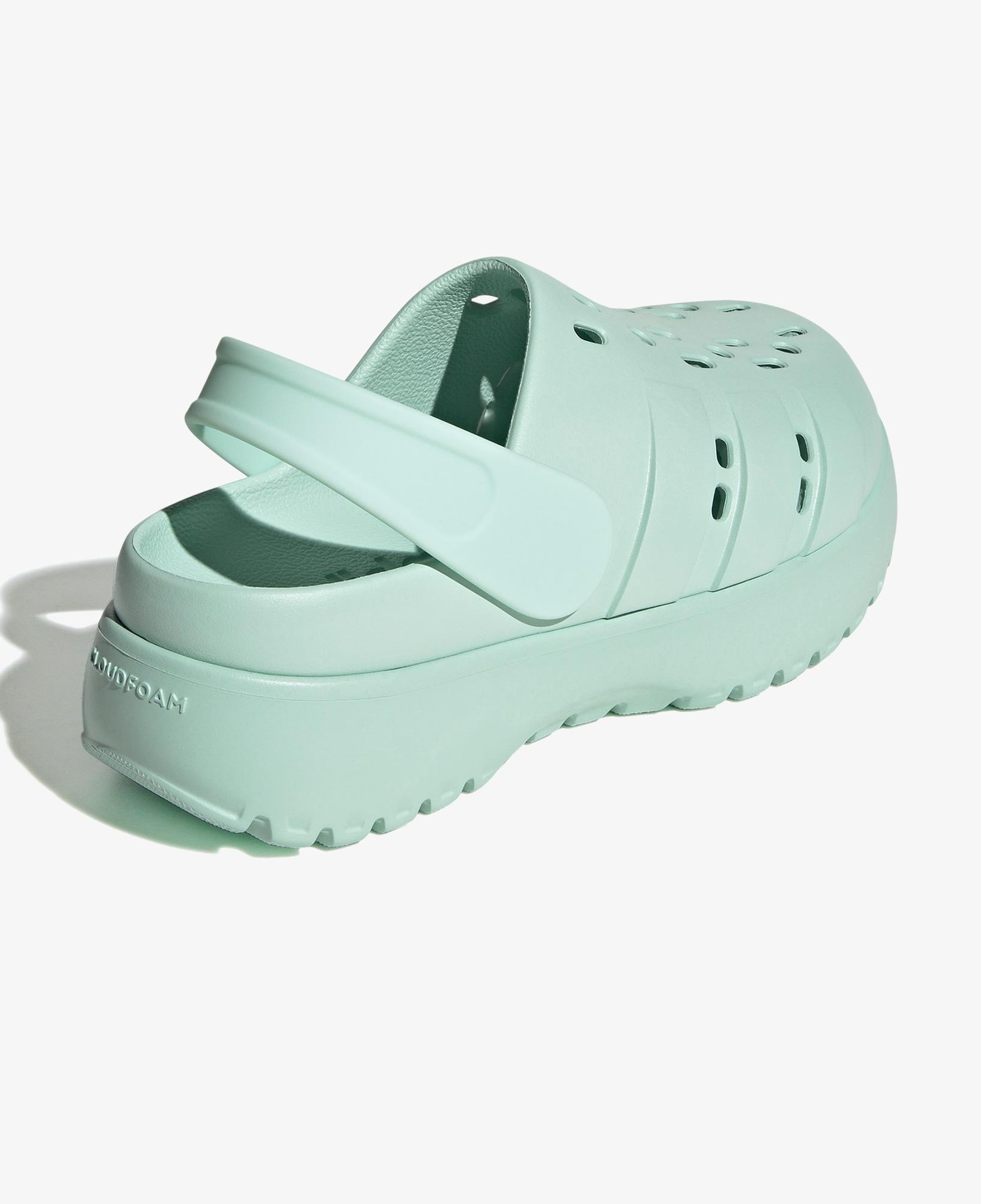 adidas Adilette Clog Platform Kadın Mavi Terlik