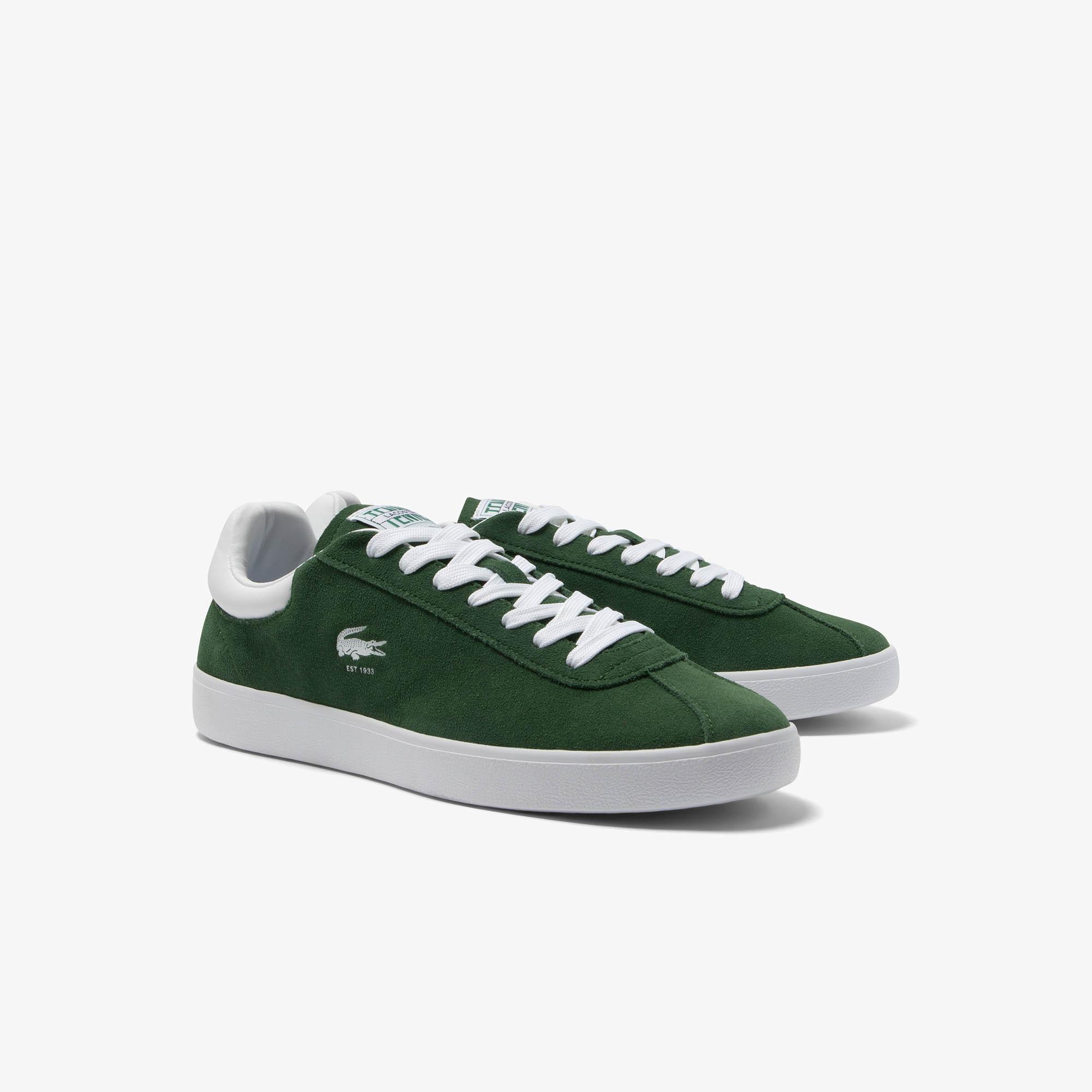 Lacoste Baseshot Erkek Yeşil Spor Ayakkabı