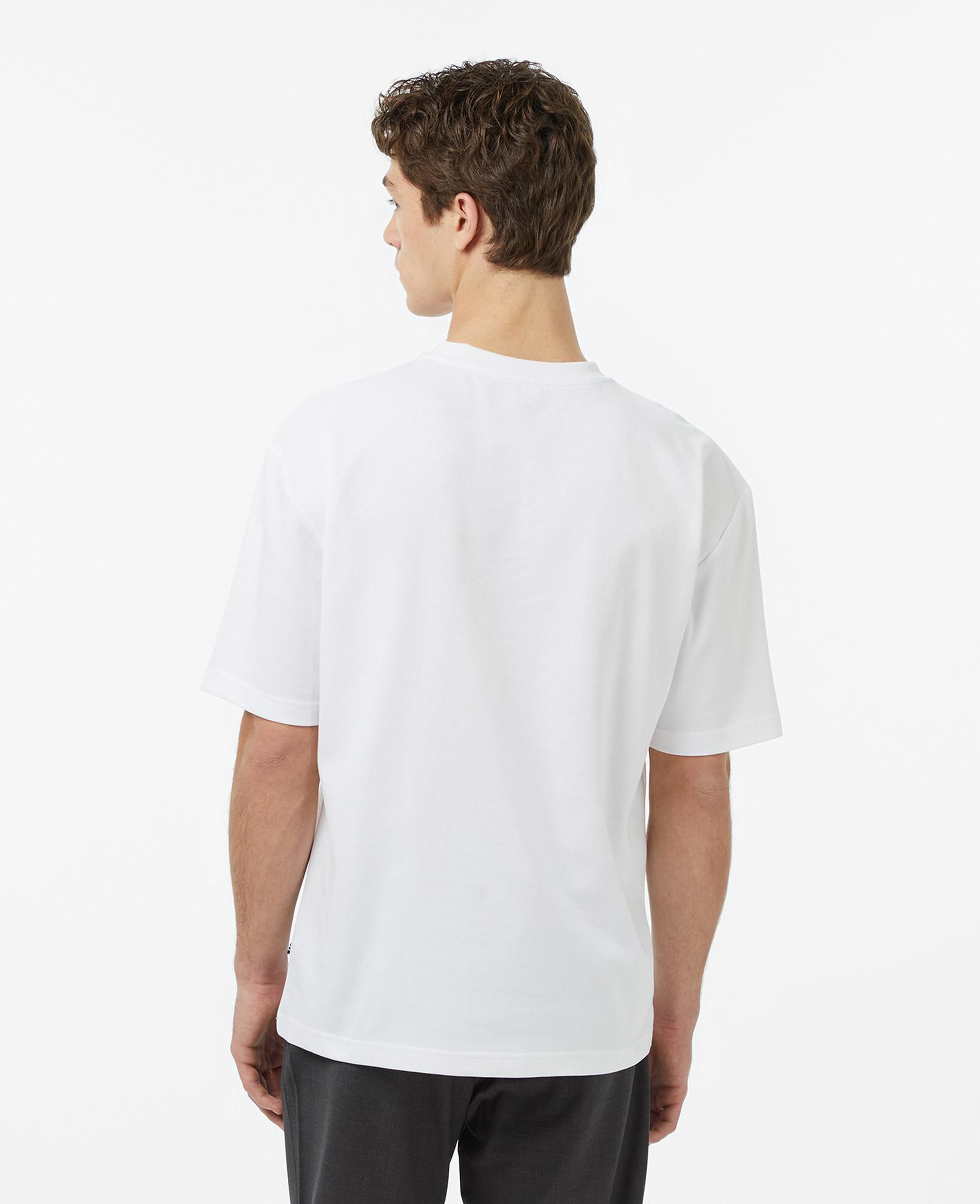 Nautica Erkek Beyaz Relax Fit T-Shirt