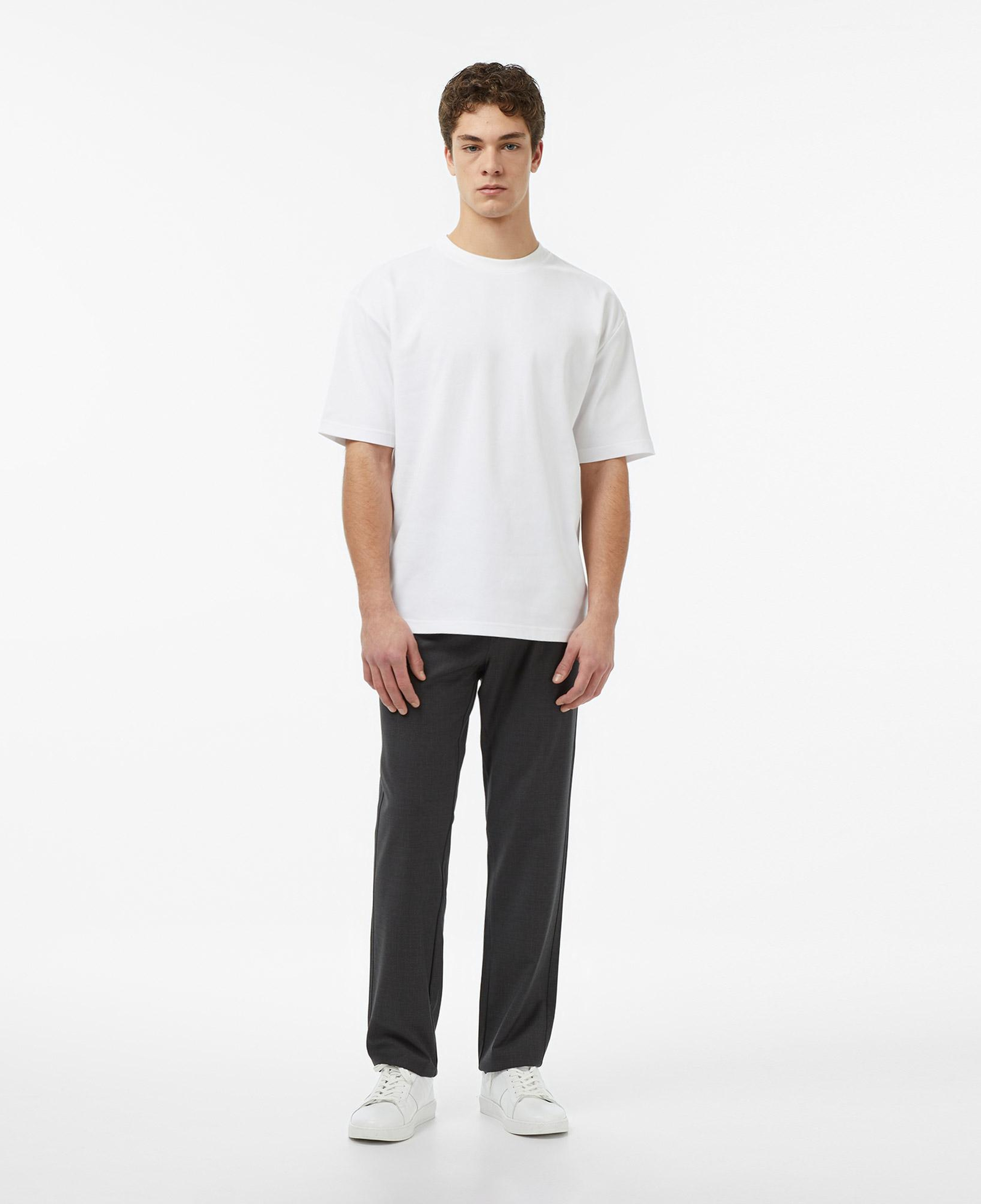 Nautica Erkek Beyaz Relax Fit T-Shirt