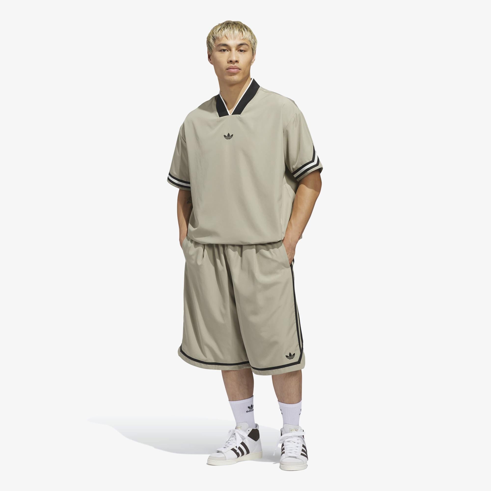 adidas Shooting Top Unisex Kahverengi T-Shirt