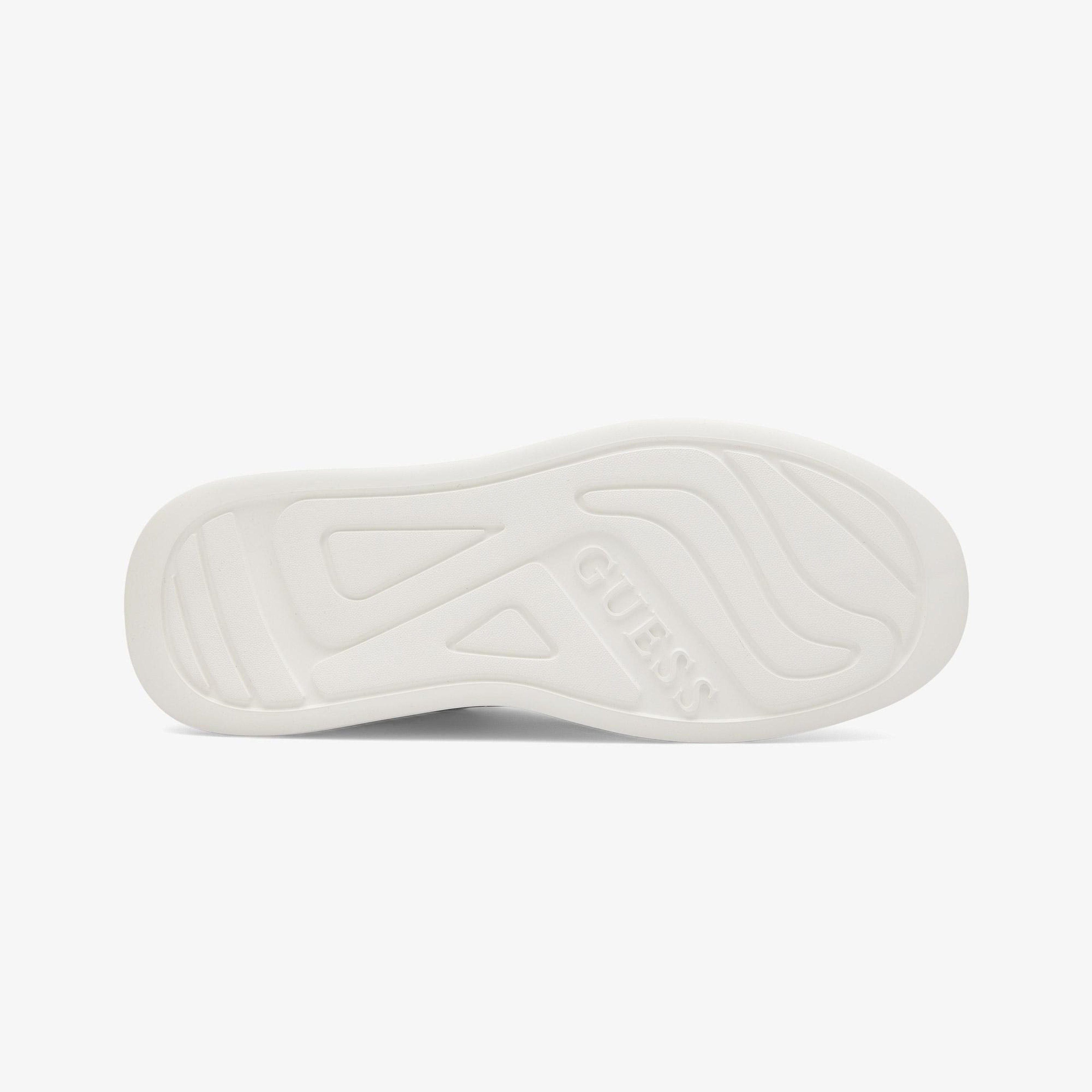Guess Elba Deri Erkek Bej Sneaker