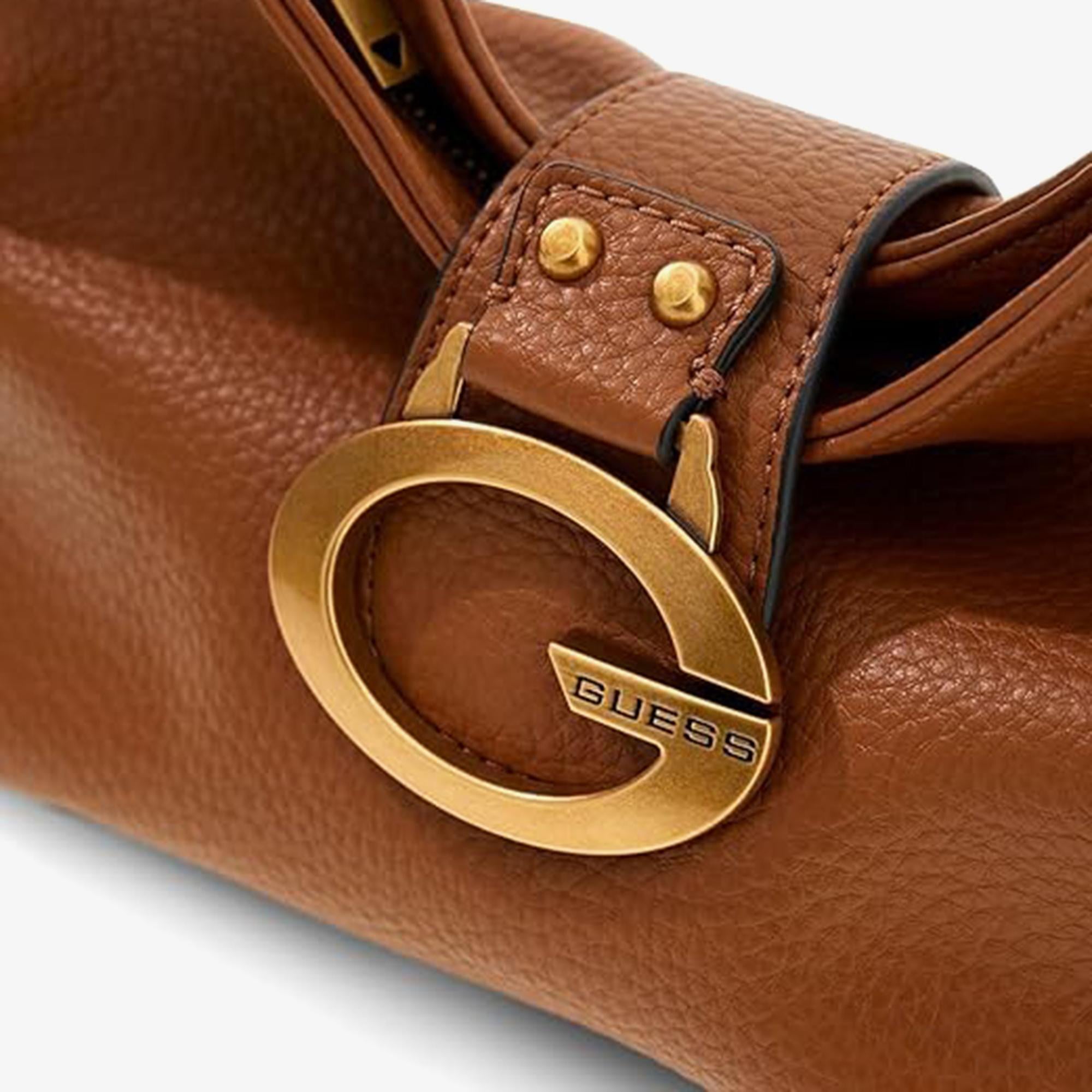 Guess Camden Mini Kadın Kahverengi Omuz Çantası