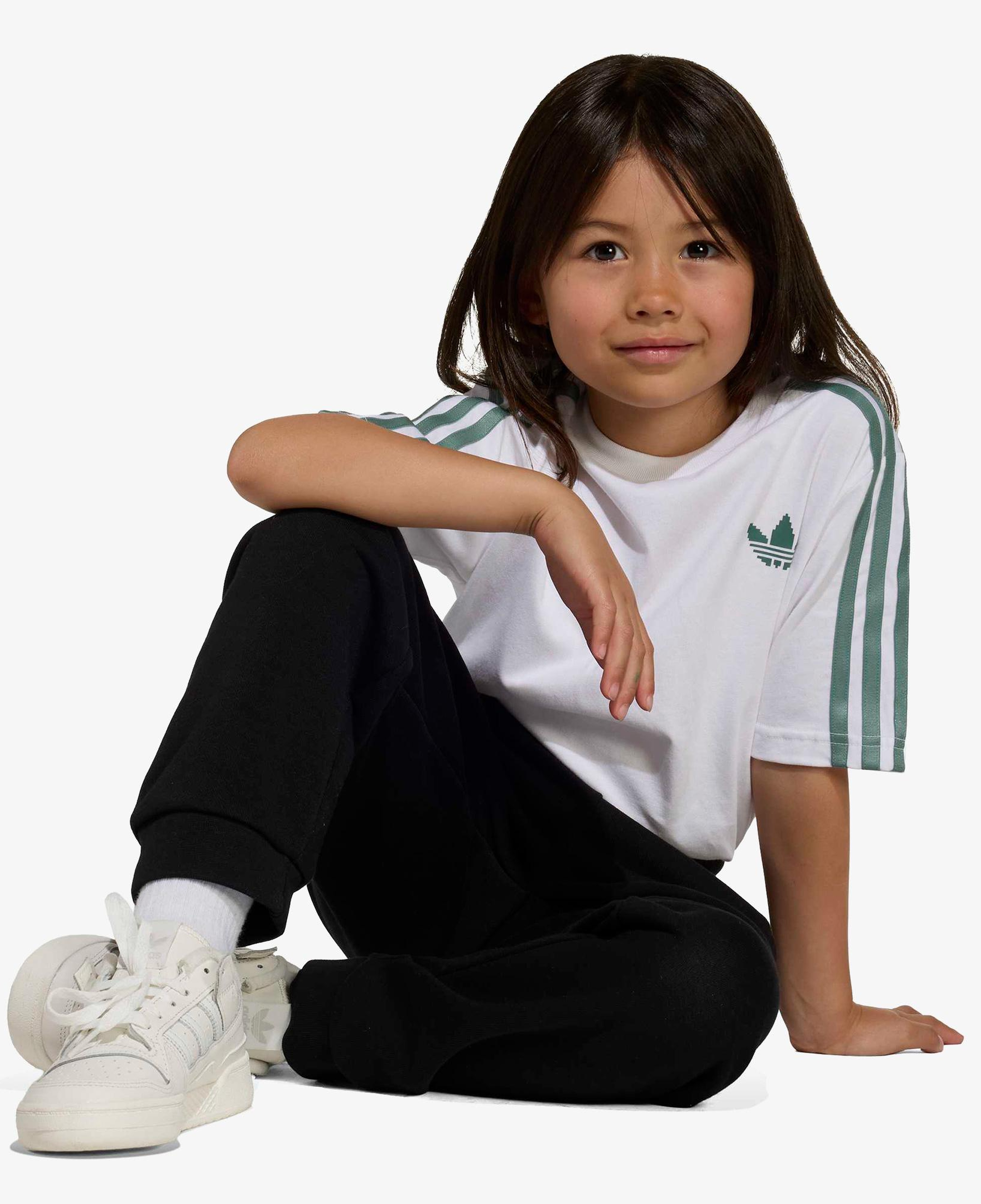 adidas Minecraft Çocuk Beyaz T-Shirt