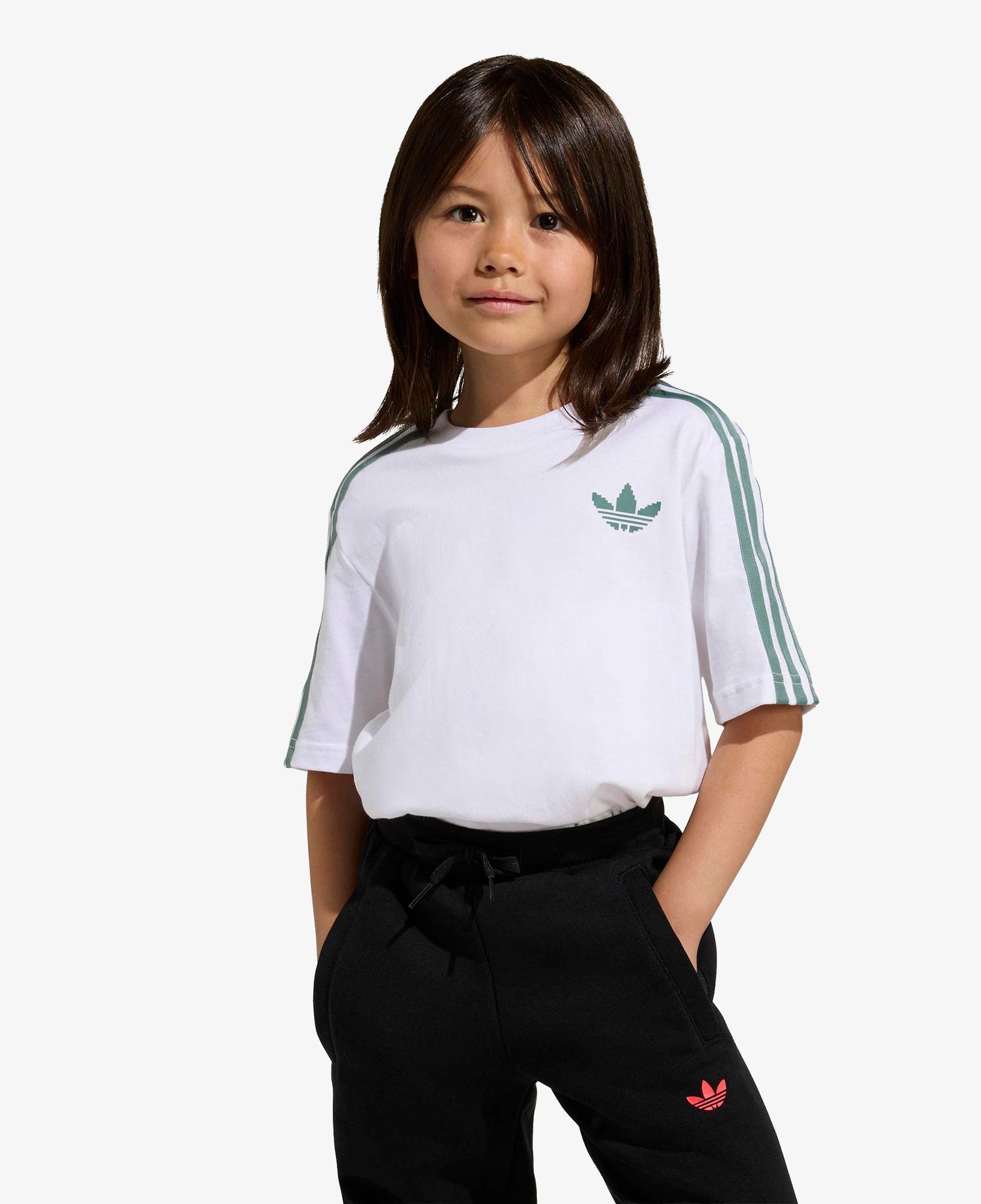 adidas Minecraft Çocuk Beyaz T-Shirt