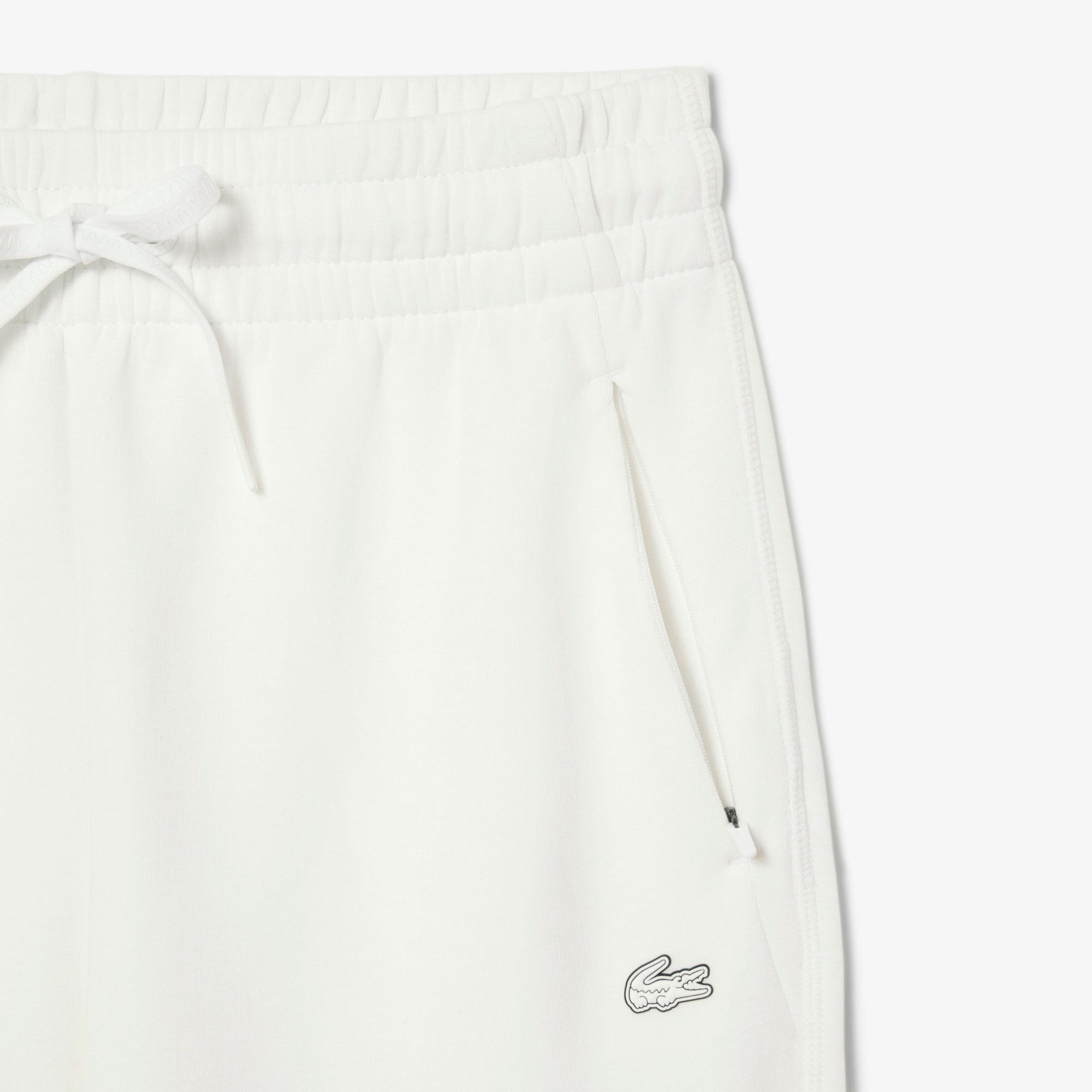 Kadın Tapered Fit Beyaz Eşofman Altı