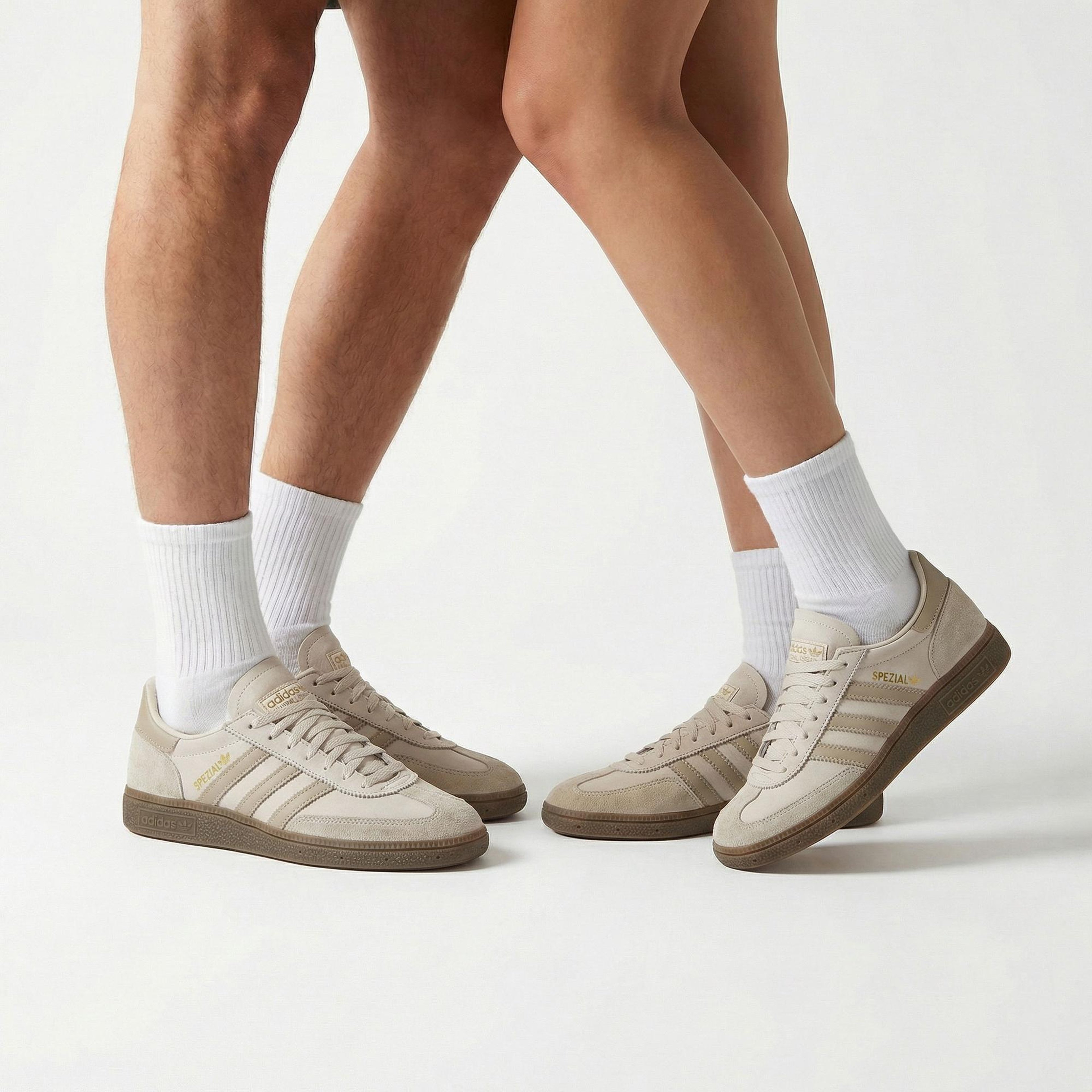 adidas Handball Spezial Unisex Krem Spor Ayakkabı