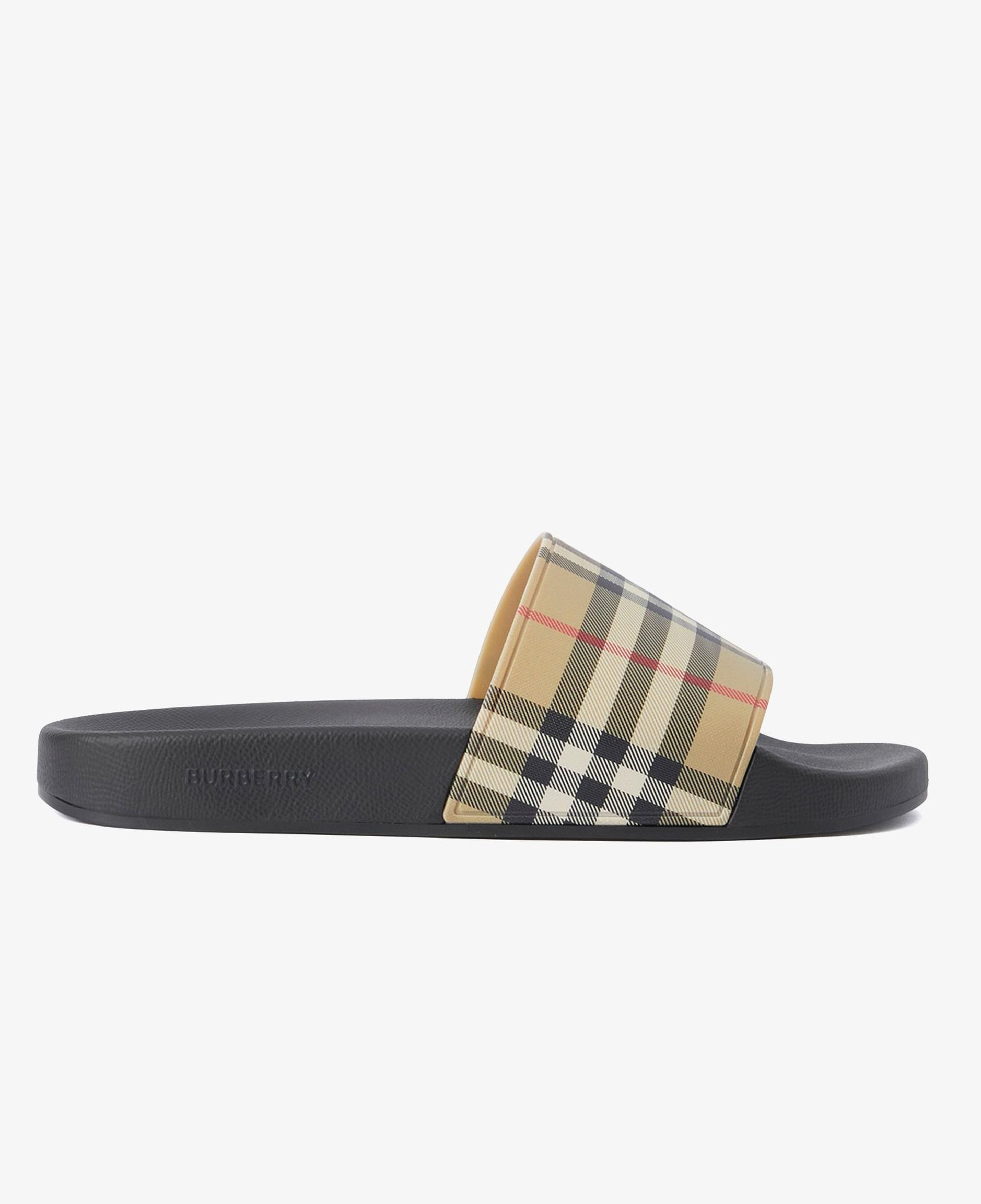 Burberry Check Kadın Bej Terlik