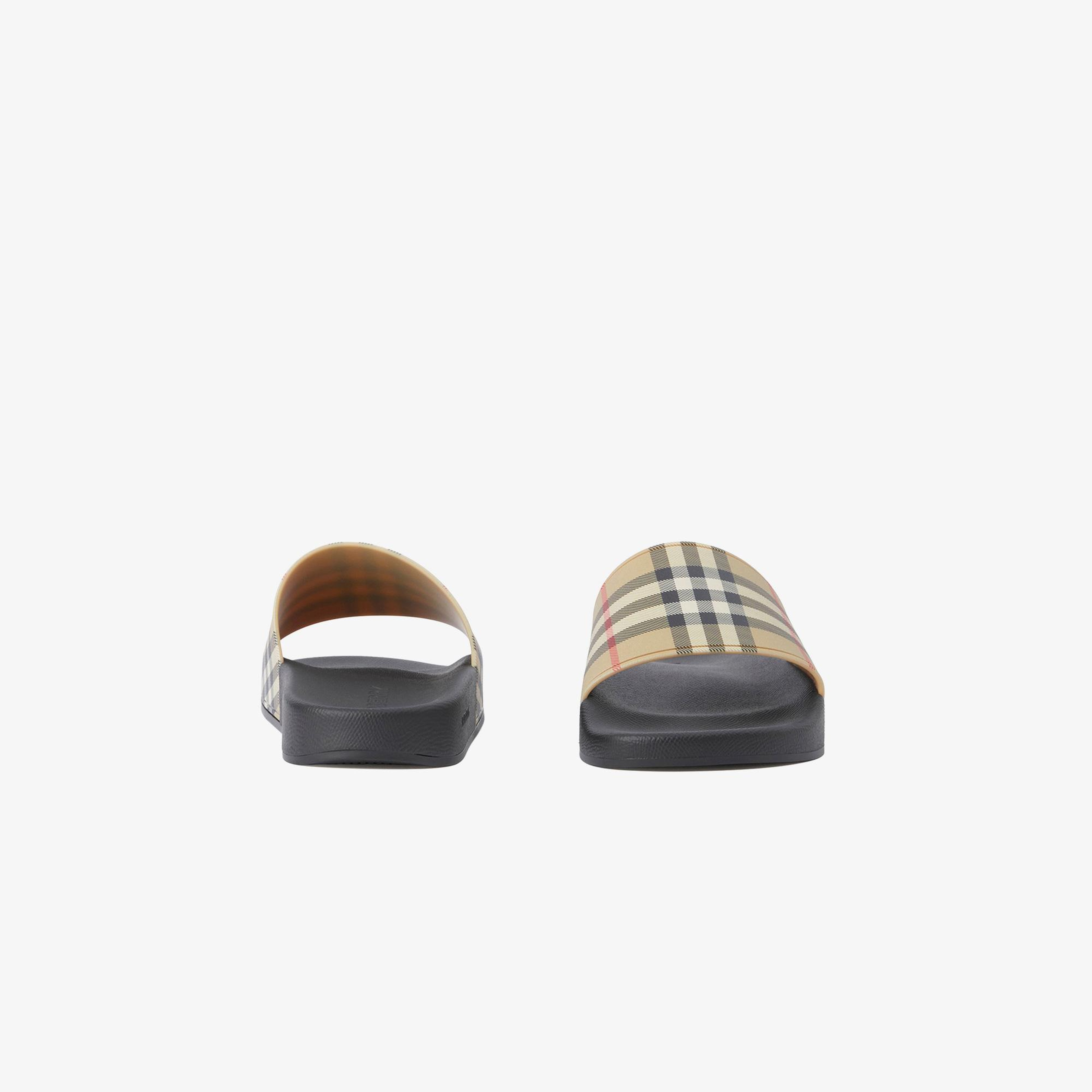 Burberry Check Kadın Bej Terlik