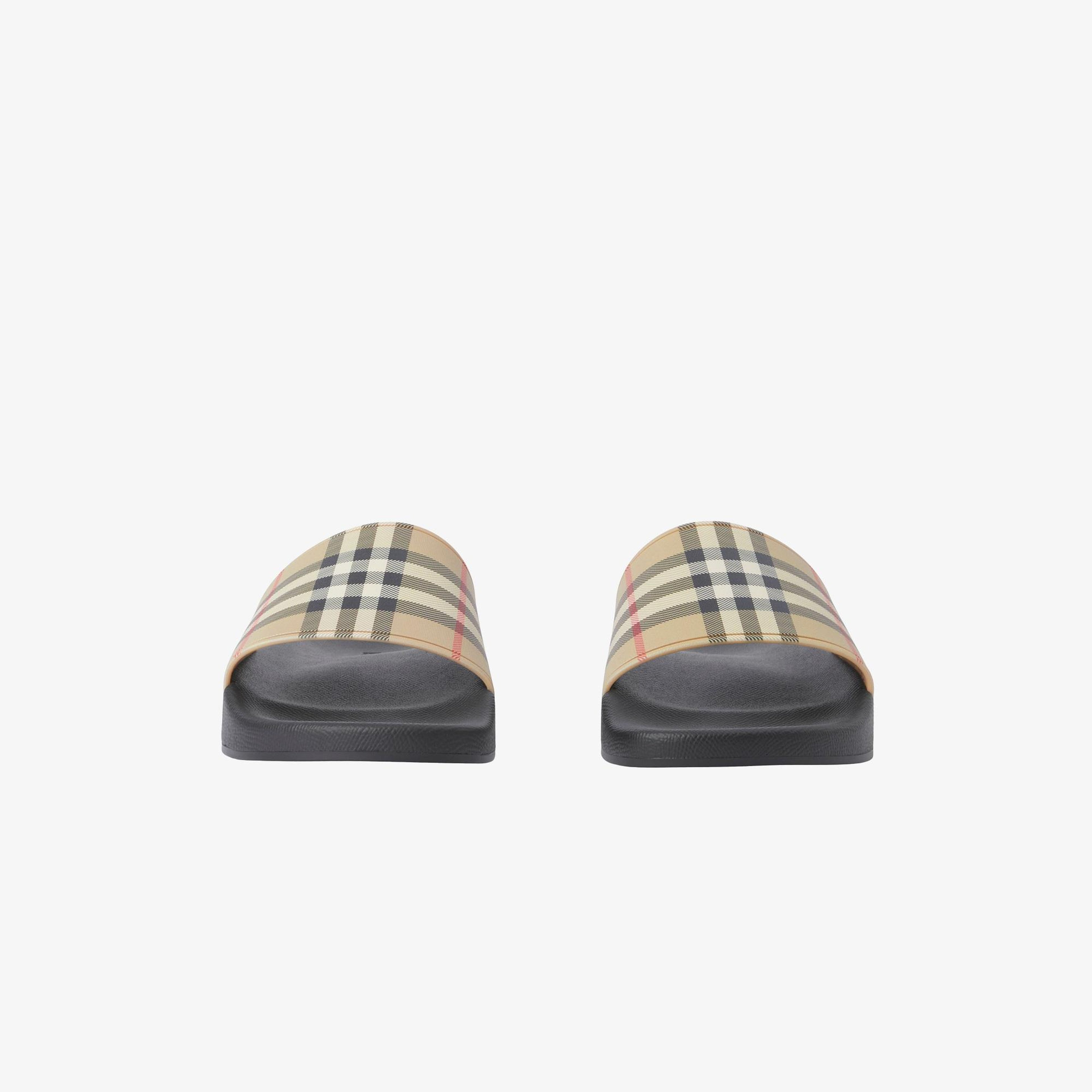 Burberry Check Kadın Bej Terlik