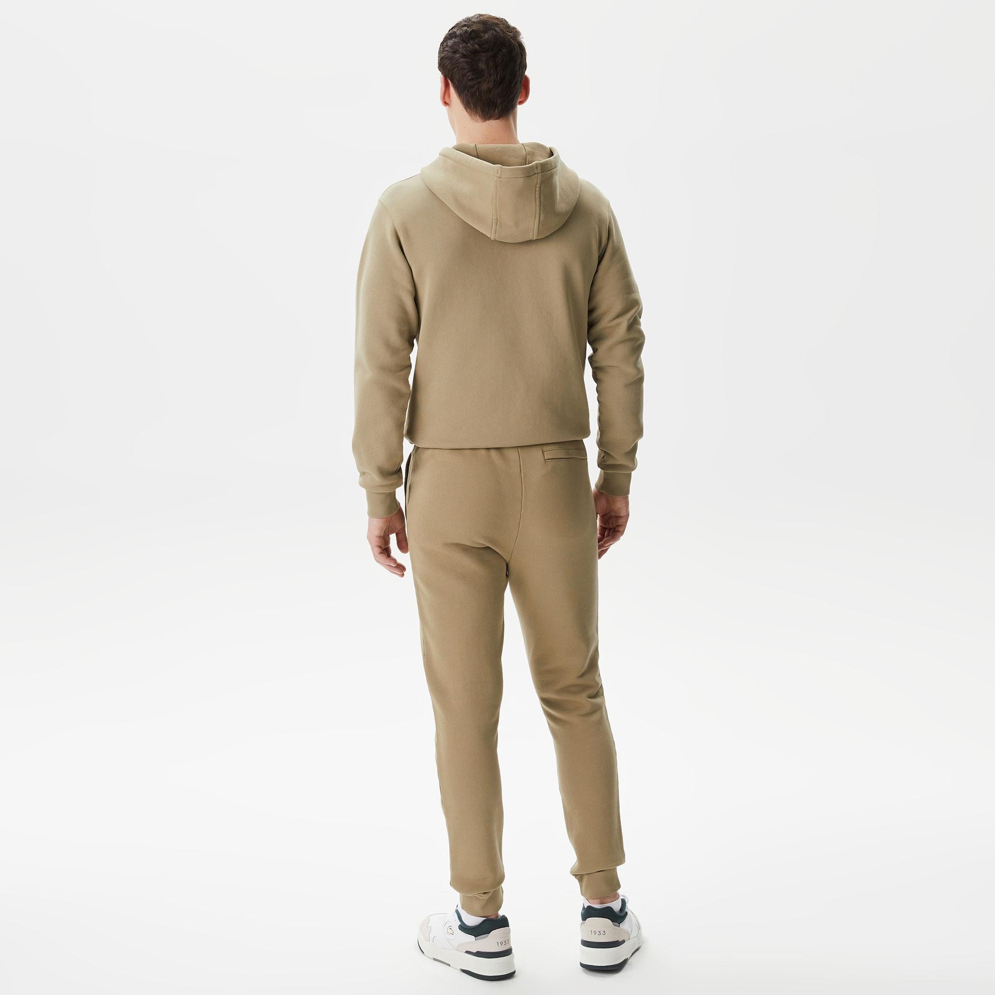 Erkek Relaxed Fit Bej Eşofman Altı