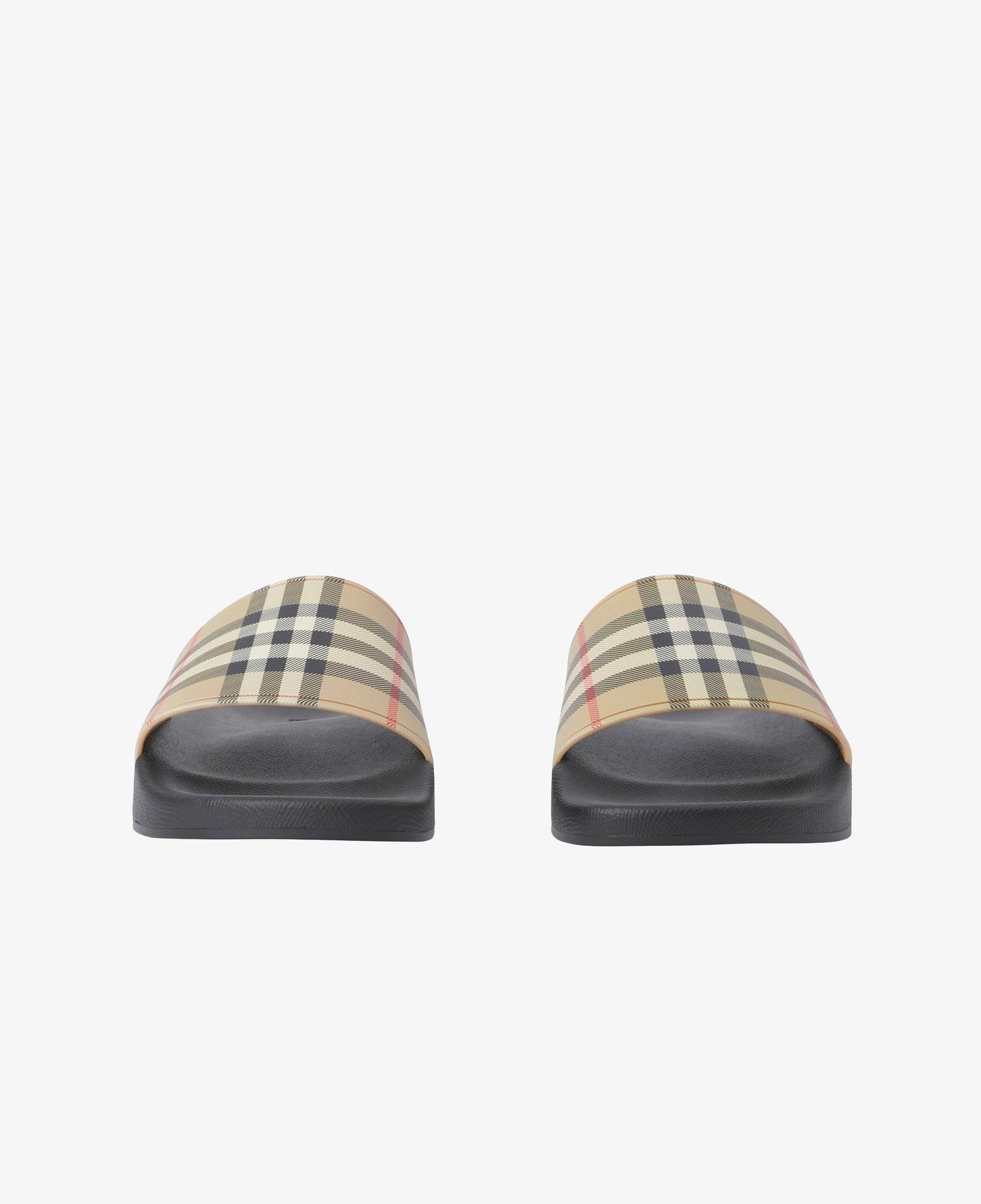 Burberry Check Kadın Bej Terlik