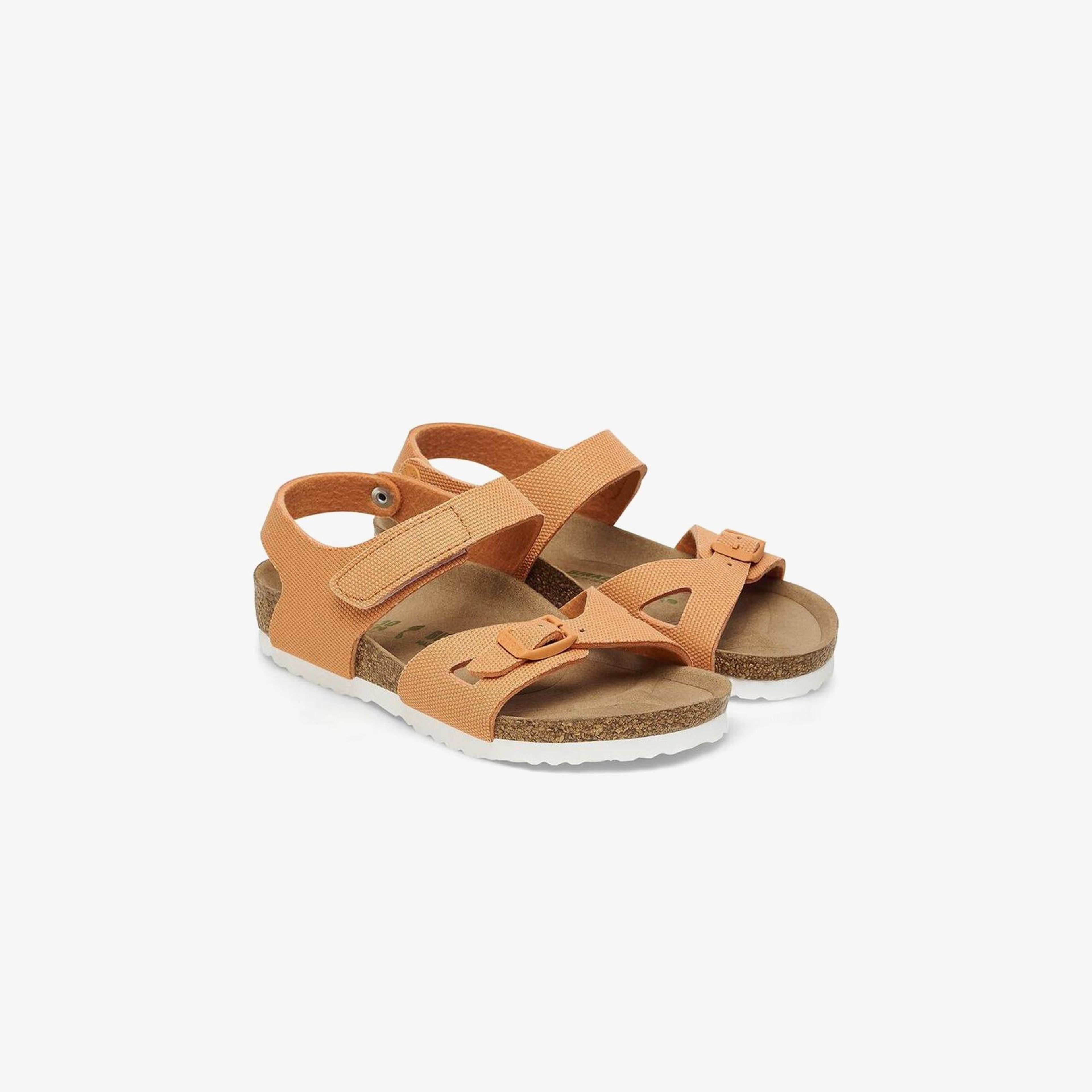 Birkenstock Colorado Tex Canvas Vegan Bebek Turuncu Sandalet