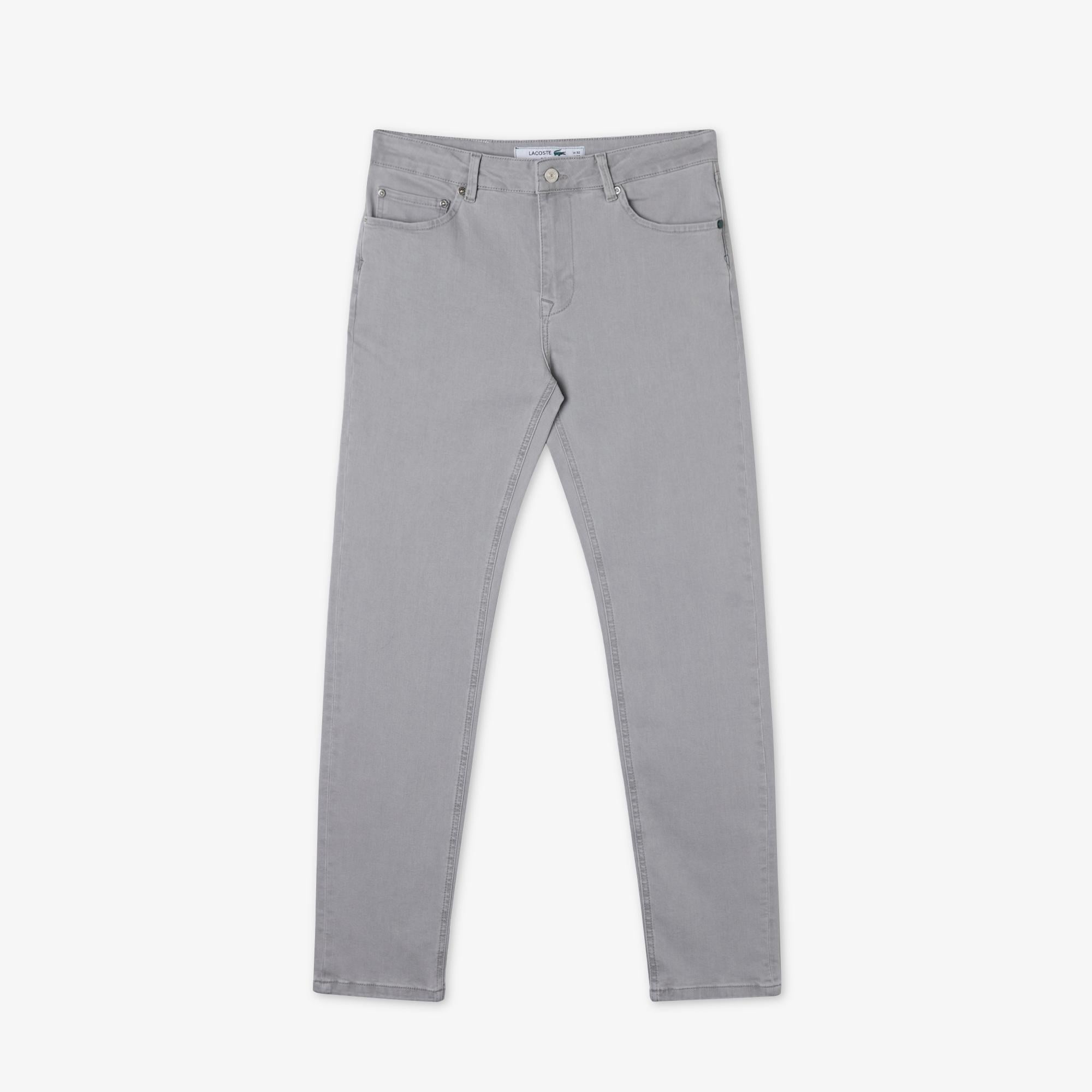 Erkek Slim Fit Gri Pantolon