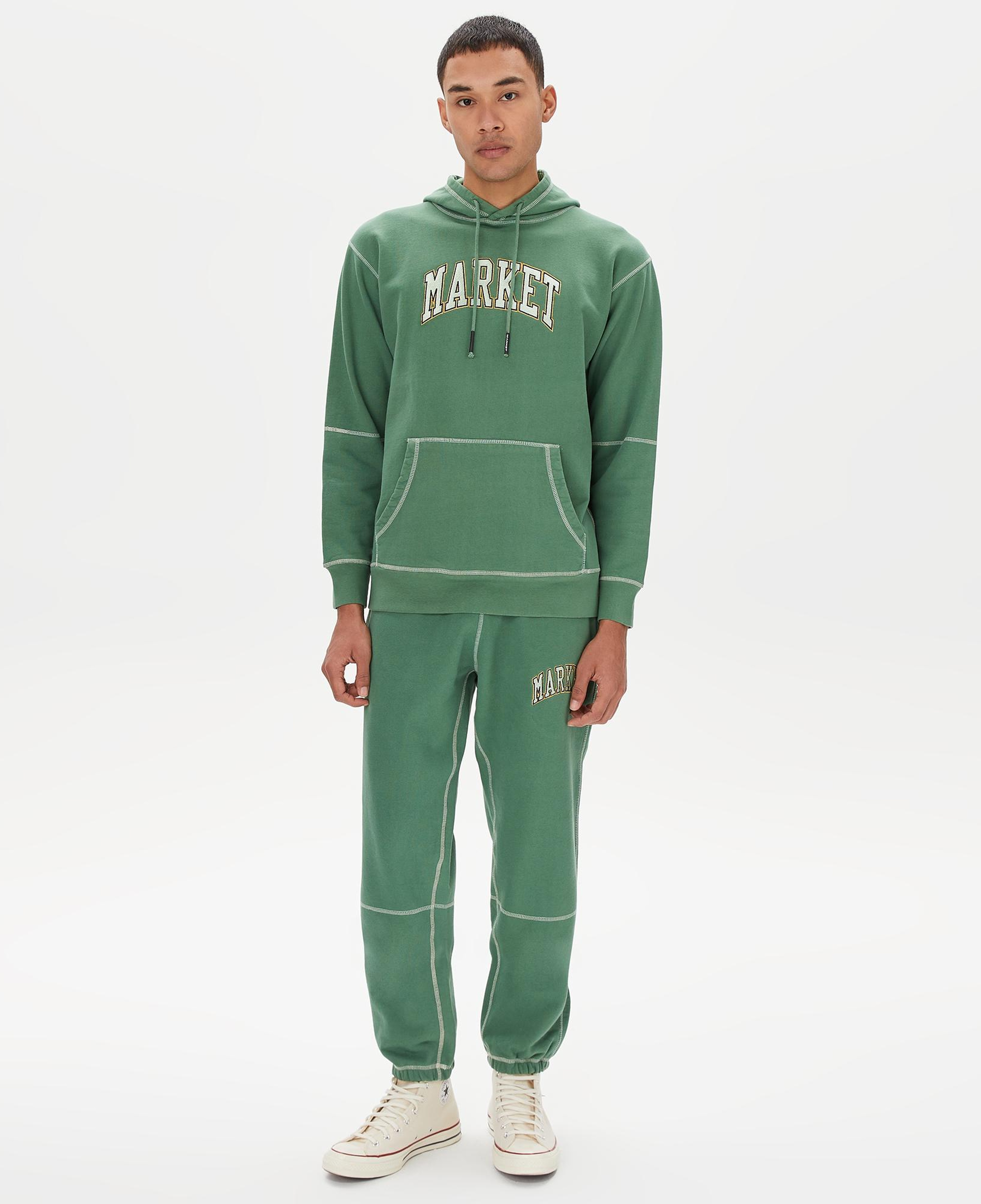 Market Triple Stitch Sweat Erkek Yeşil Pantolon