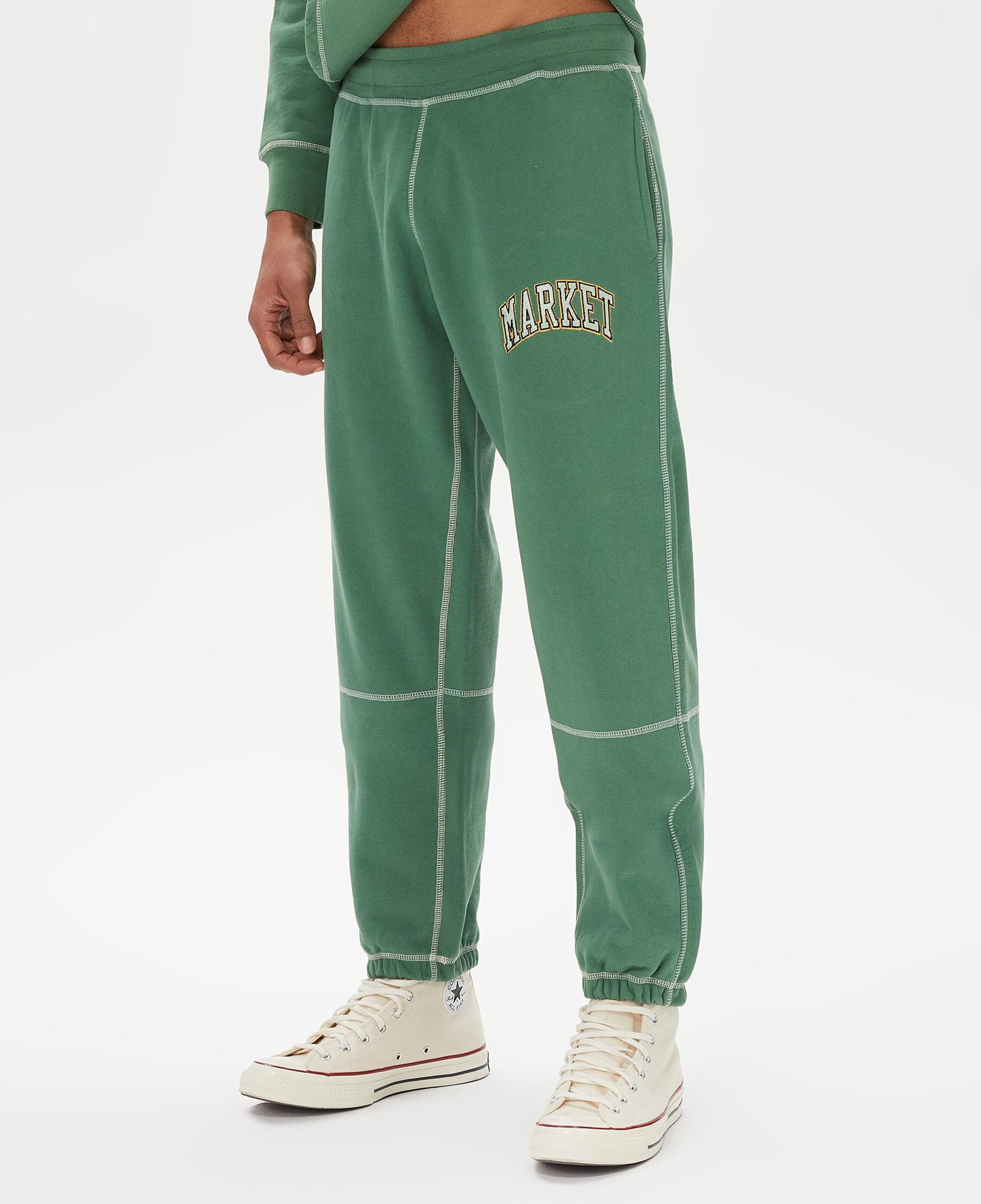 Market Triple Stitch Sweat Erkek Yeşil Pantolon