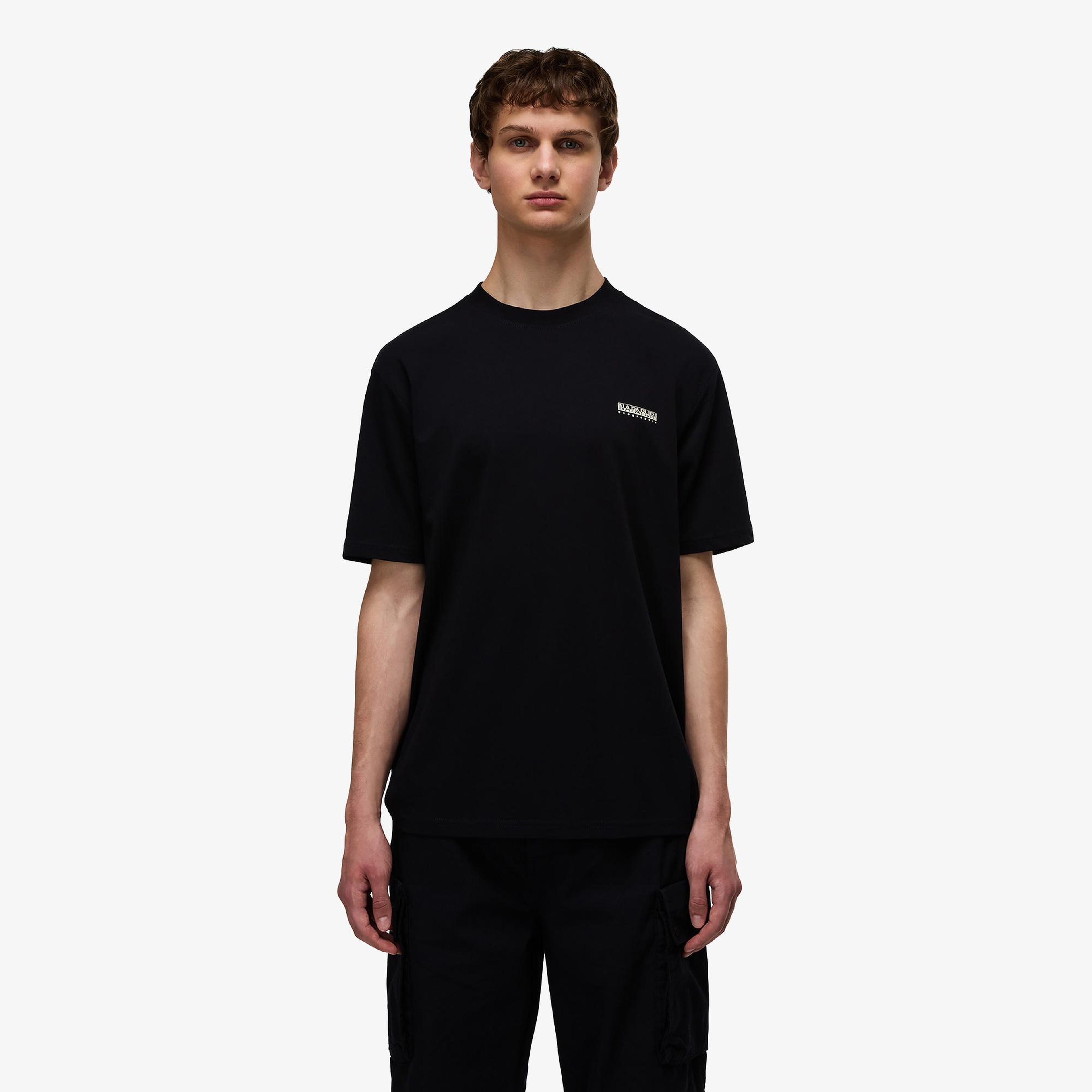 Napapijri S-Small Box Erkek Siyah T-Shirt